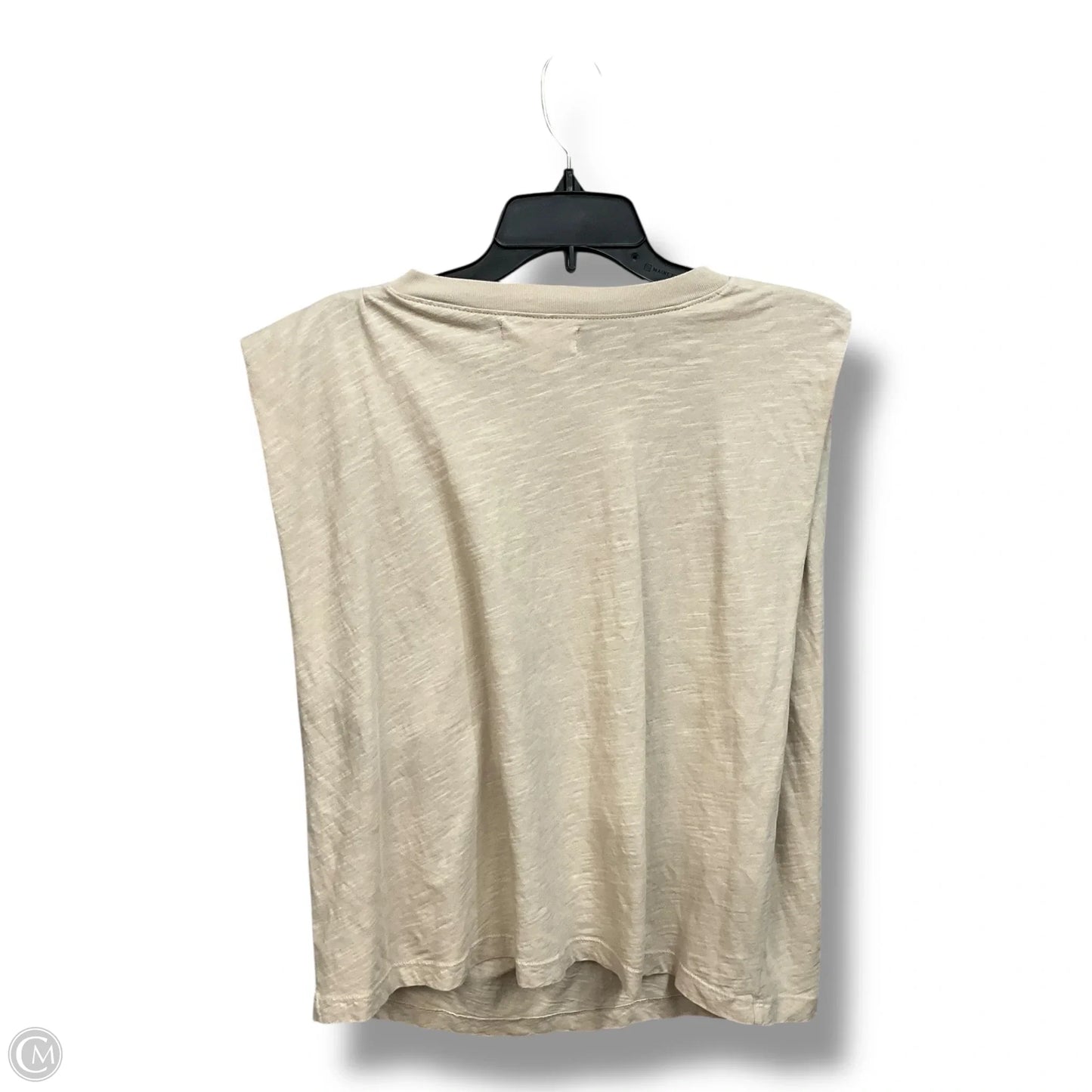 Top Sleeveless By Velvet In Beige, Size: M