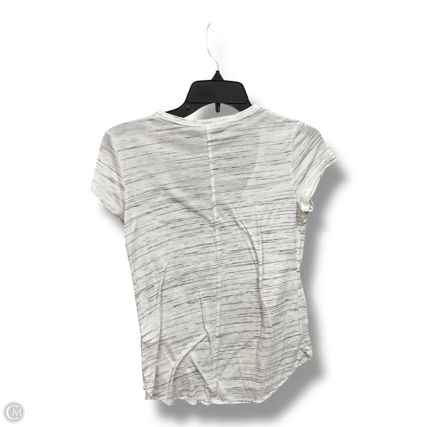 Top Short Sleeve Basic By H&m In Grey, Size: S