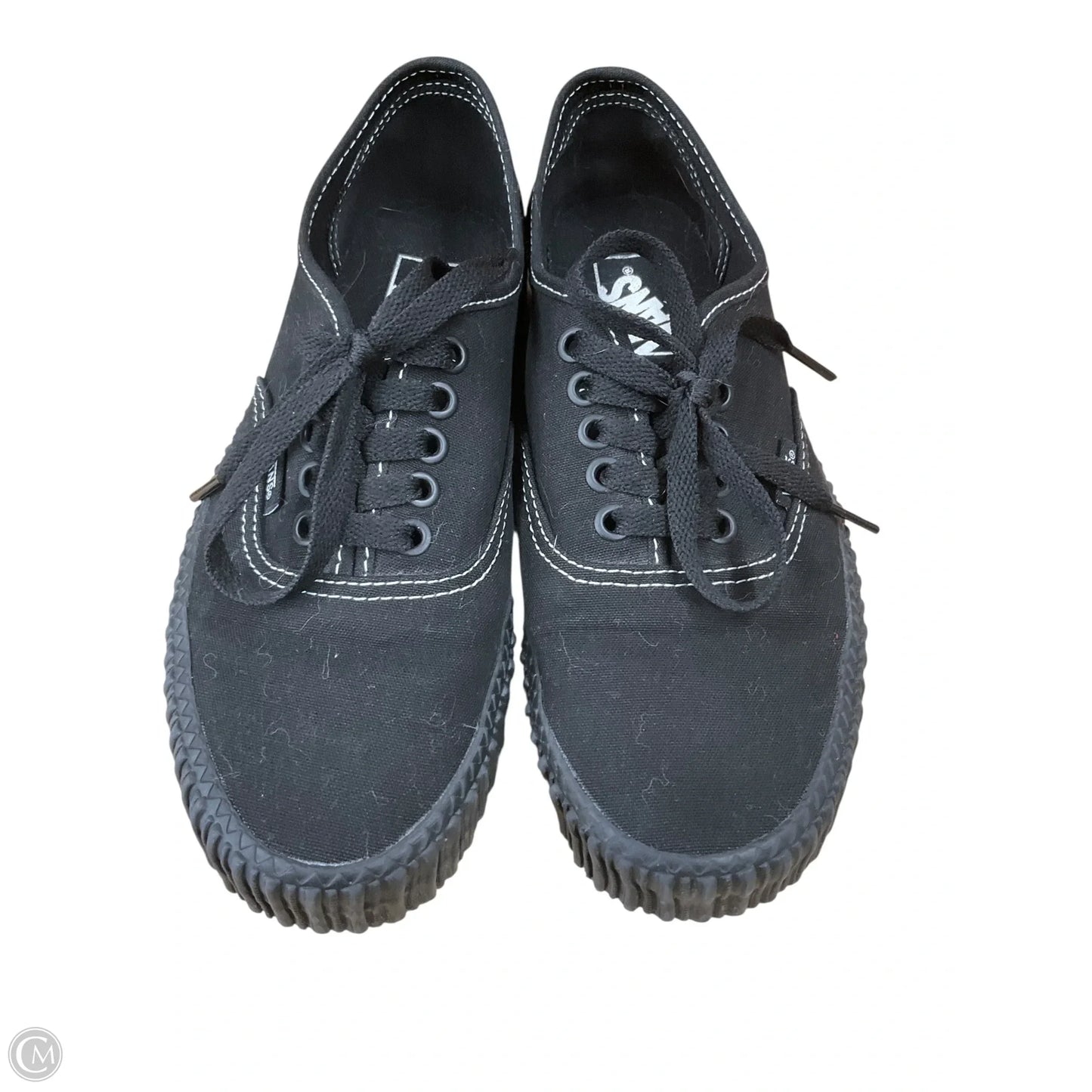 Shoes Sneakers By Vans In Black, Size: 8