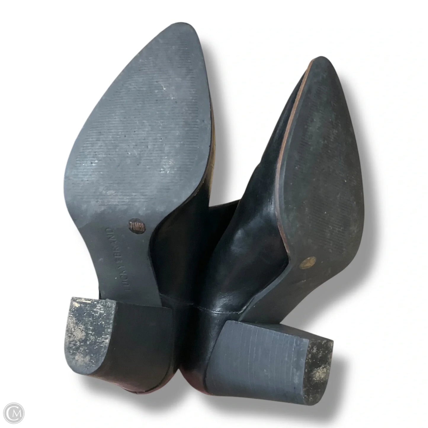 Boots Ankle Heels By Lucky Brand In Black, Size: 7.5