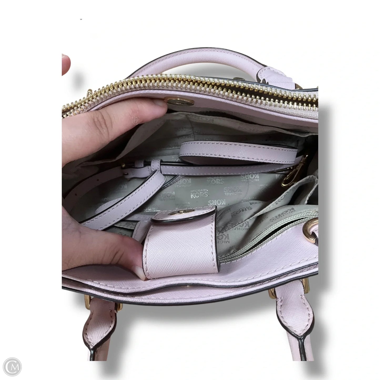 Handbag Designer By Michael Kors, Size: Small