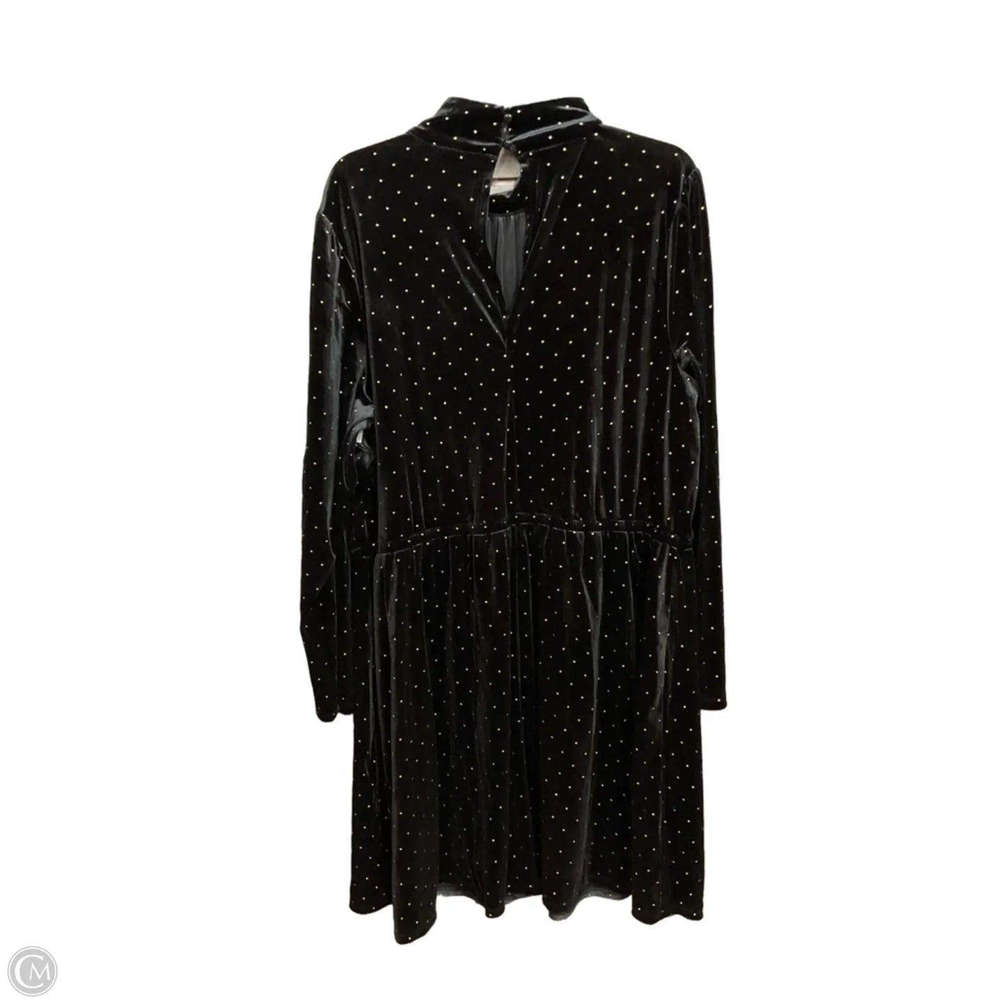 Dress Party Short By Lane Bryant In Black & Gold, Size: 3x