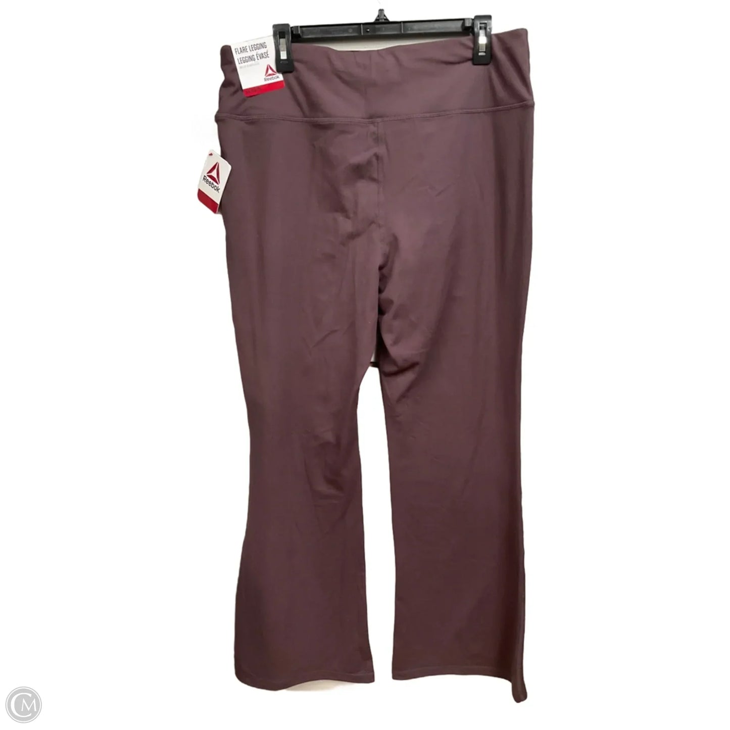 Athletic Leggings By Reebok In Mauve, Size: Xxl