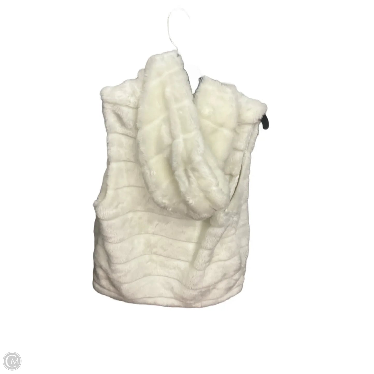 Vest Faux Fur & Sherpa By American Rag In White, Size: S