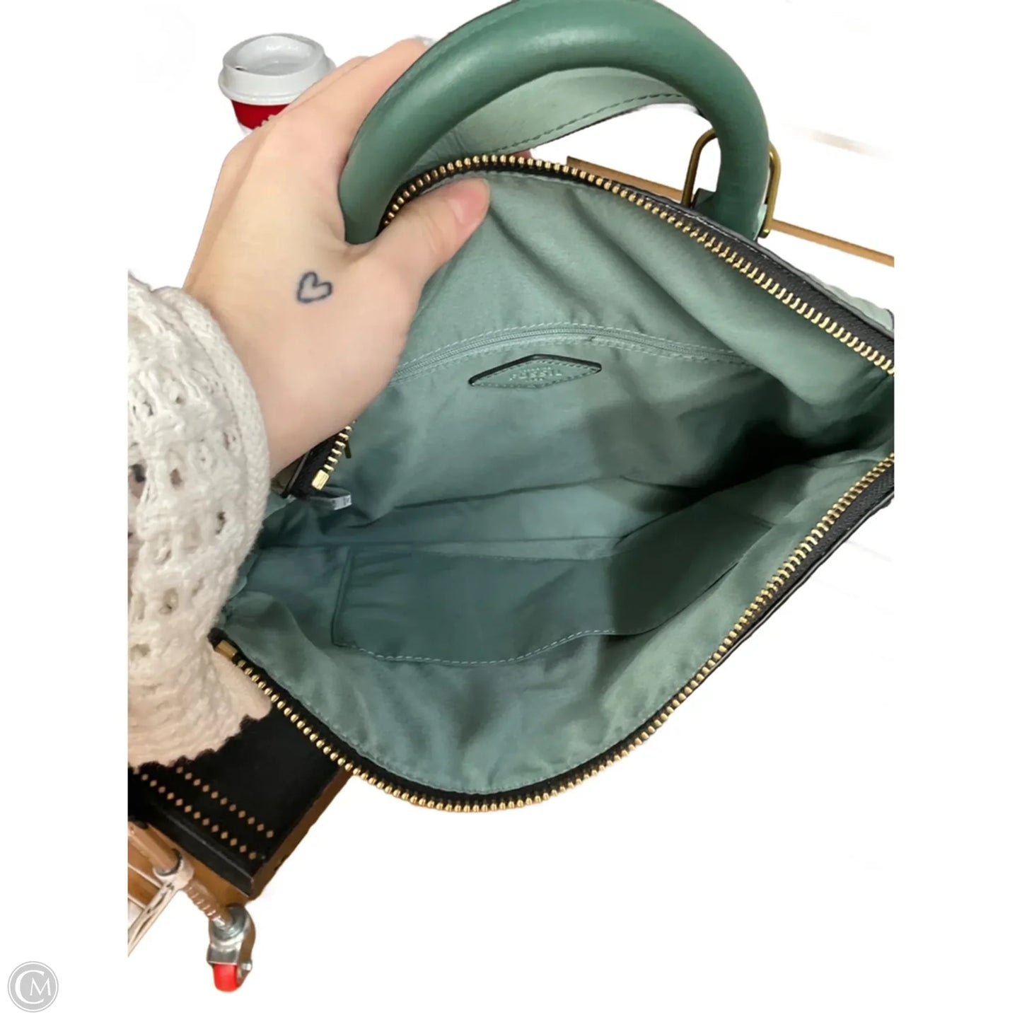 Backpack Leather By Fossil, Size: Small