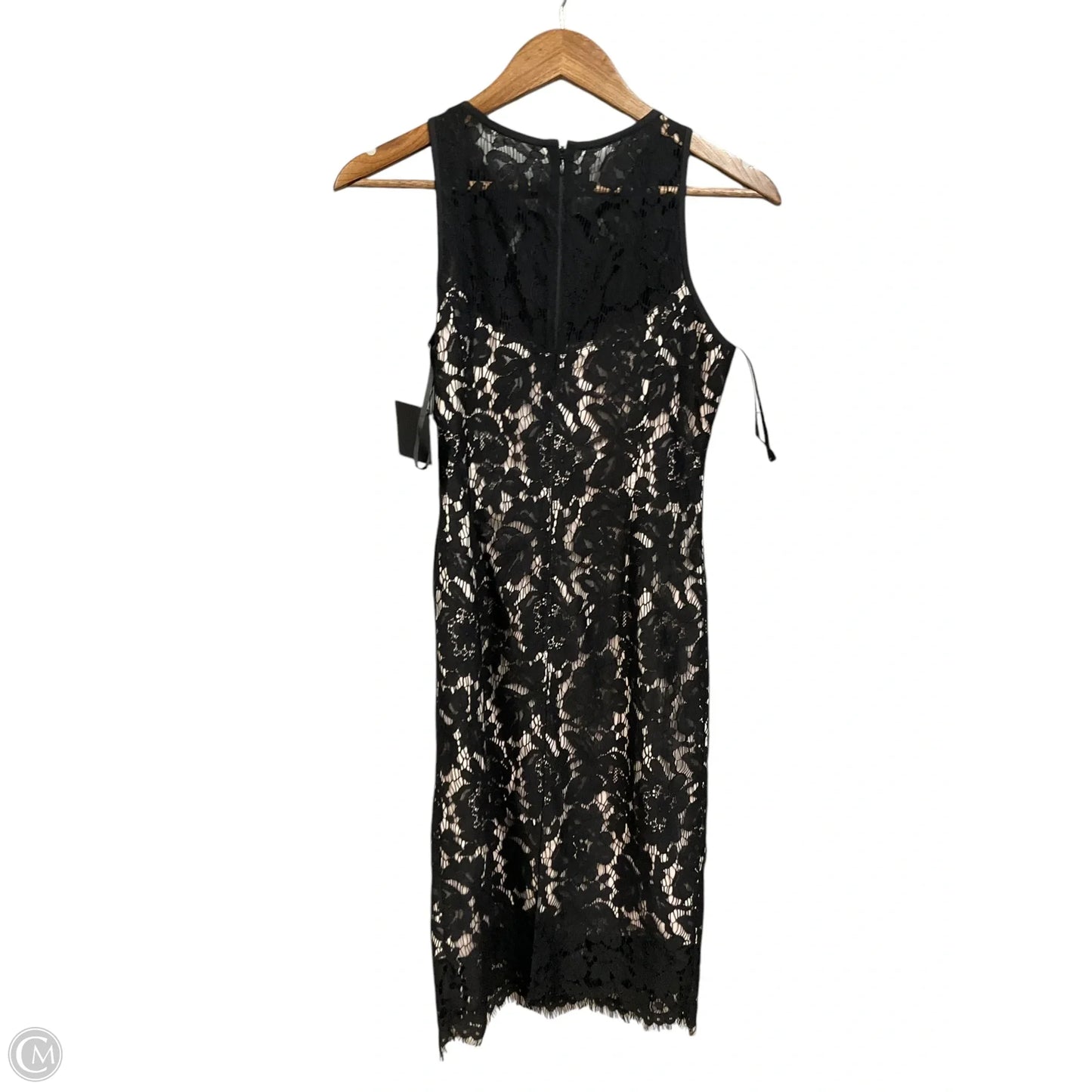 Dress Party Short By White House Black Market In Black & Cream, Size: 2