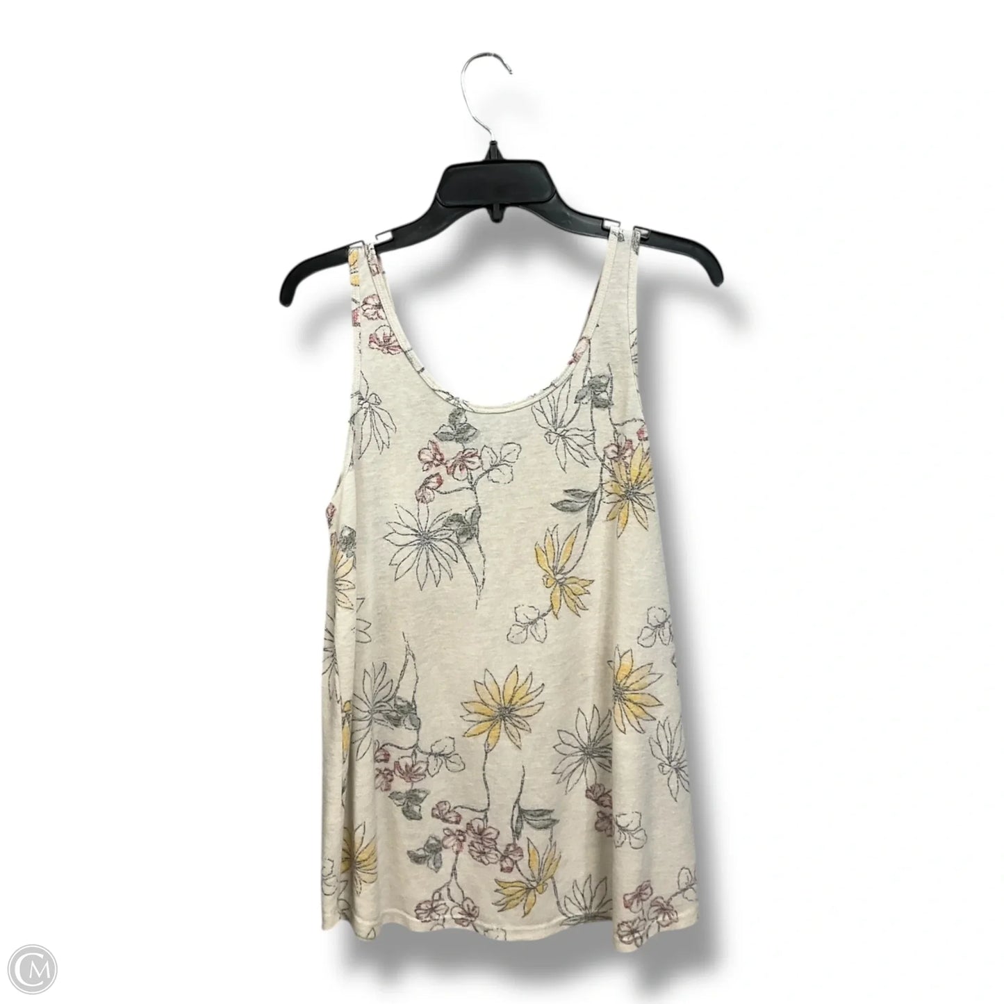 Tank Top By Maurices In Floral Print, Size: L