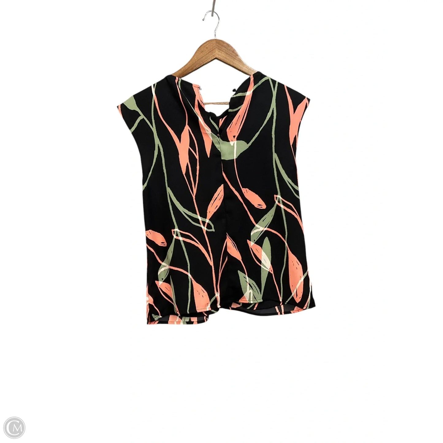 Blouse Sleeveless By Nine West Apparel In Floral Print, Size: S