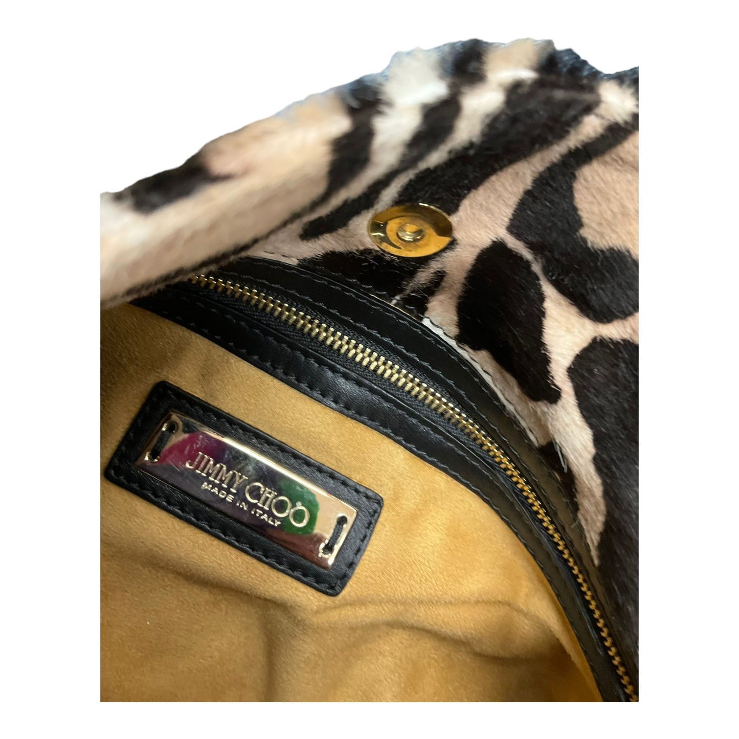 Clutch Luxury Designer By Jimmy Choo Size: Medium