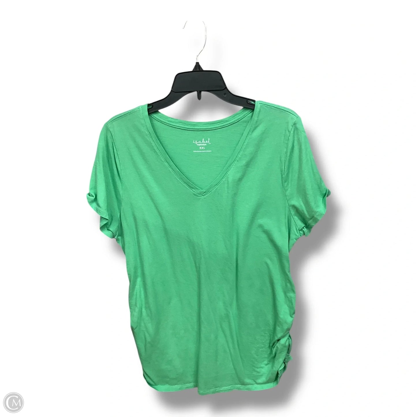 Maternity Top Short Sleeve By Isabel Maternity, Size: Xxl