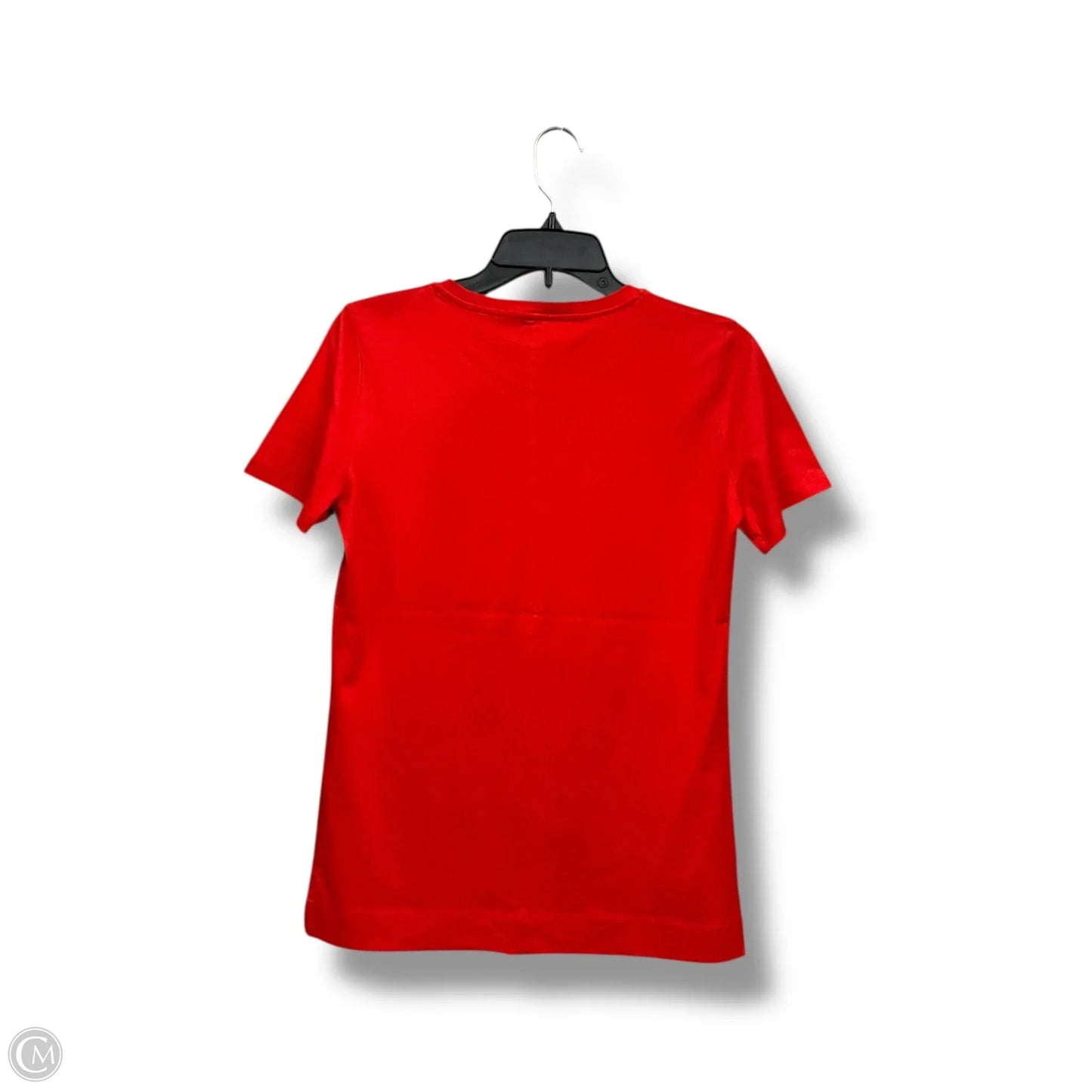 Top Short Sleeve Basic By Ann Taylor In Red, Size: S
