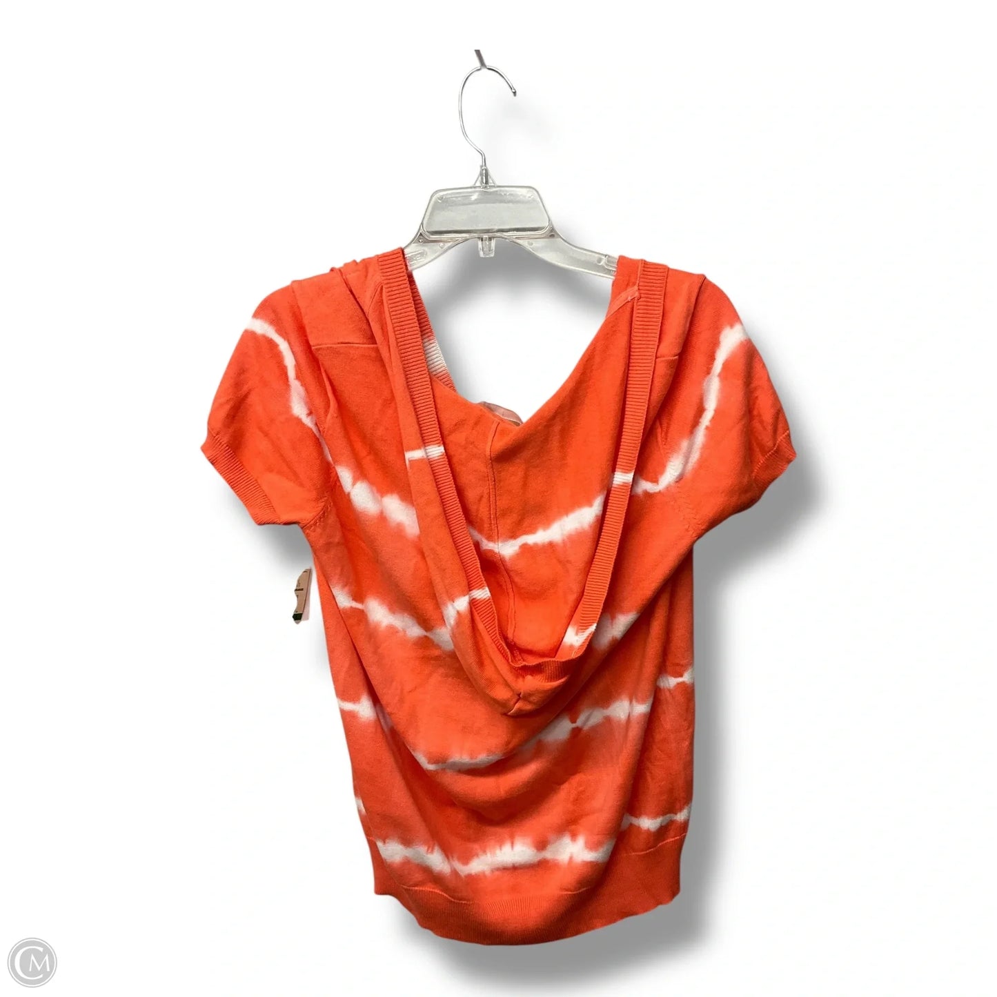 Top Short Sleeve By Michael By Michael Kors In Orange, Size: L