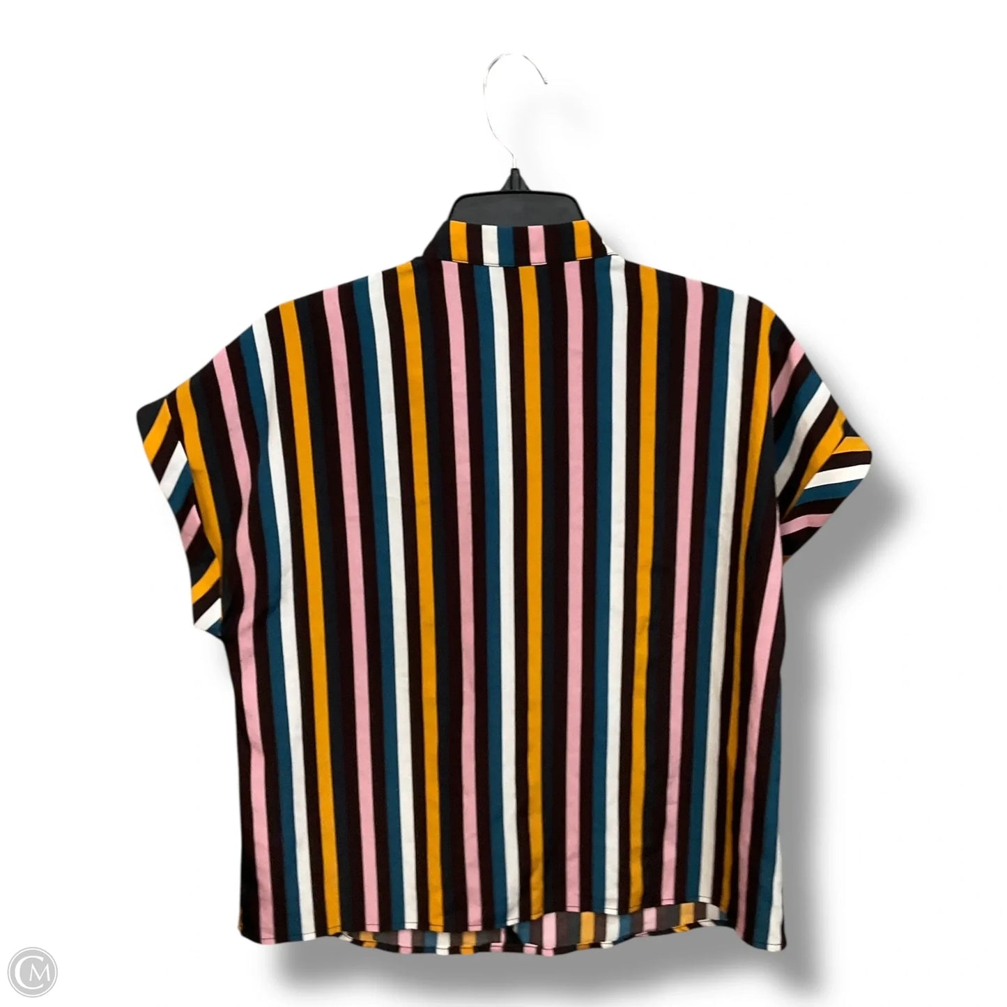 Top Sleeveless By Clothes Mentor In Striped Pattern, Size: L