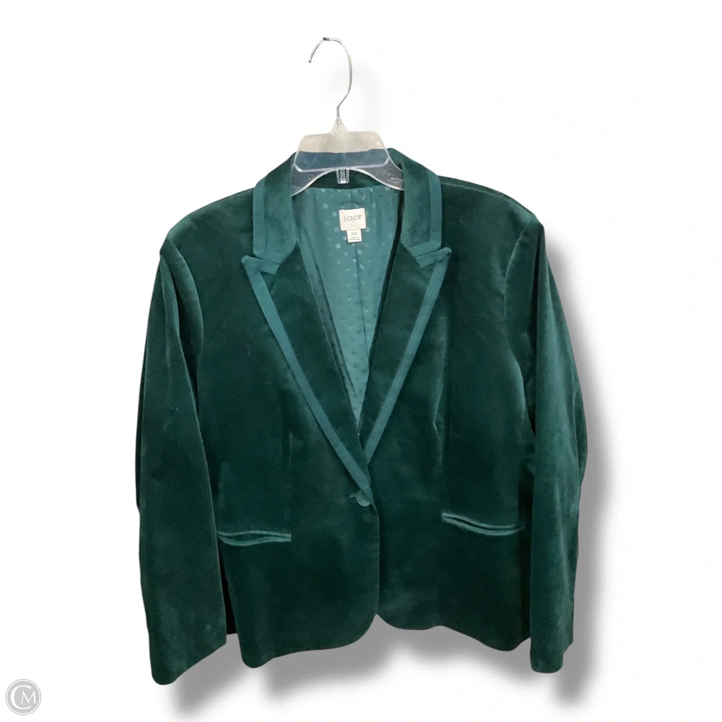 Blazer By J. Crew In Green, Size: 3x