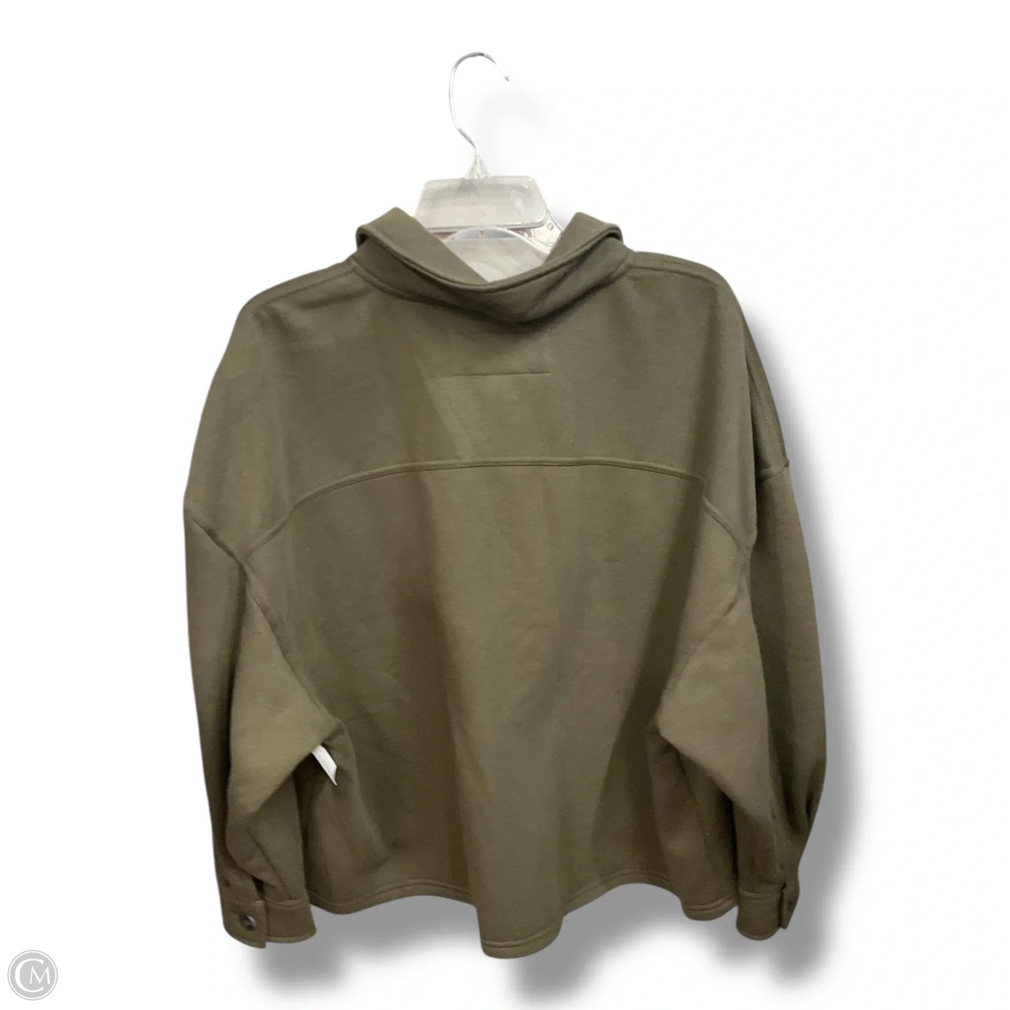 Jacket Shirt By The Sweatshirt Project In Green, Size: Xl