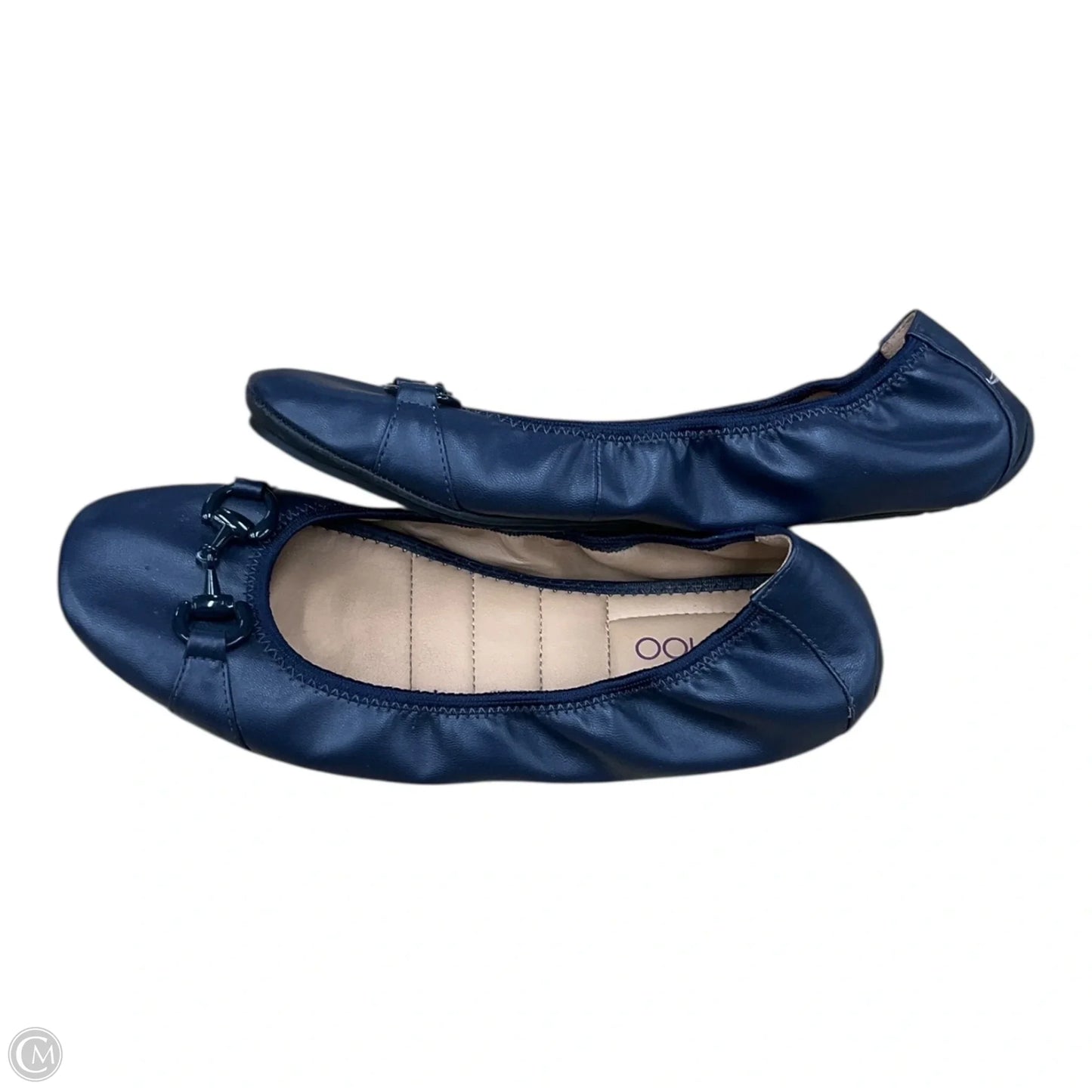 Shoes Flats By Me Too In Navy, Size: 8