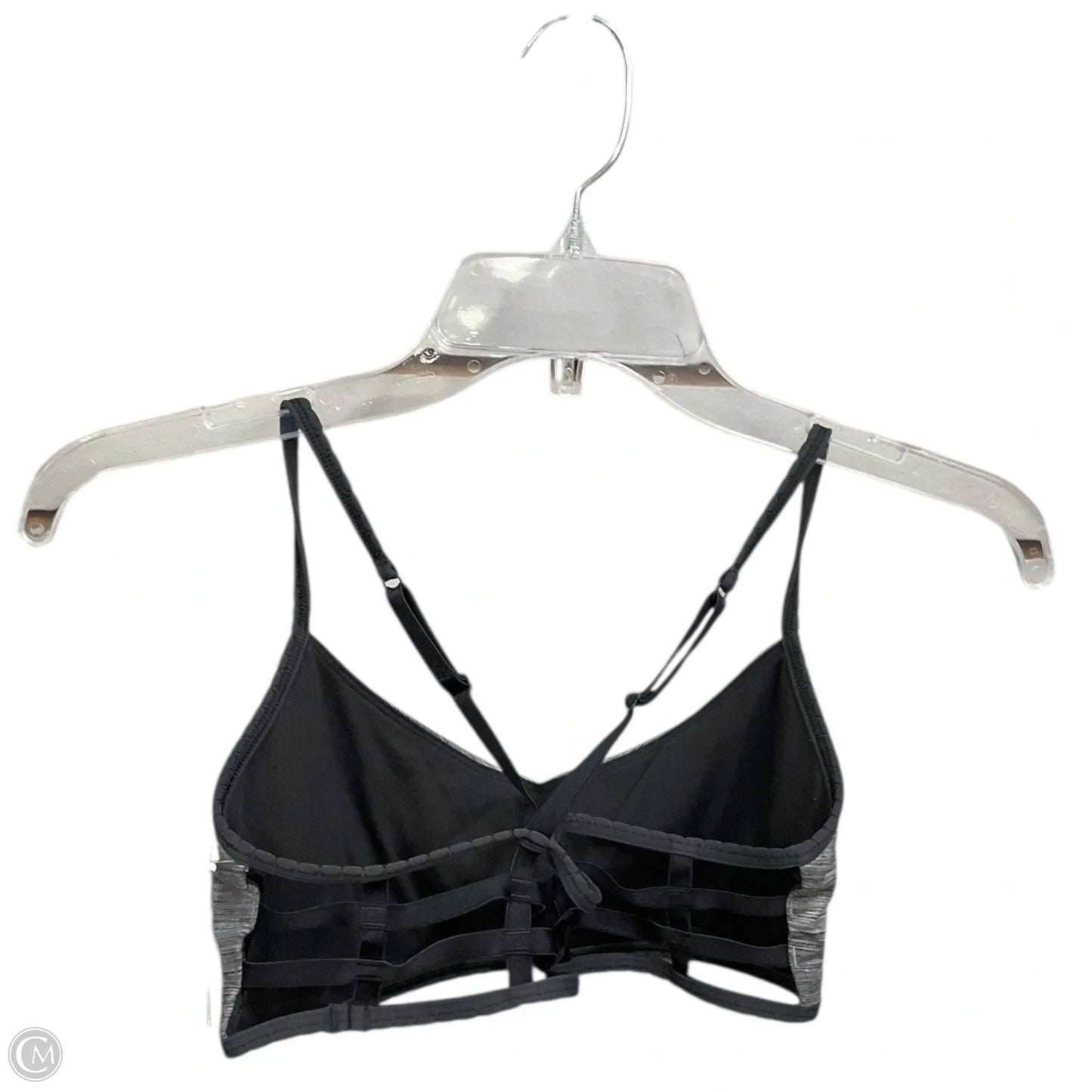 Athletic Bra By Lululemon In Grey, Size: M