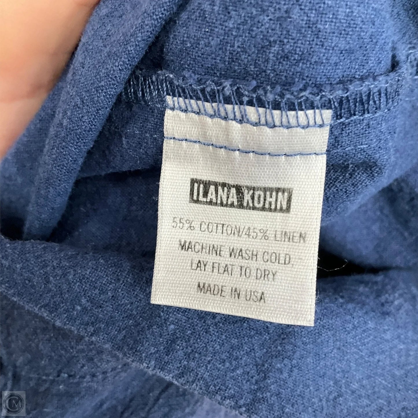 Skirt Maxi By Cma In Blue Denim, Size: 2