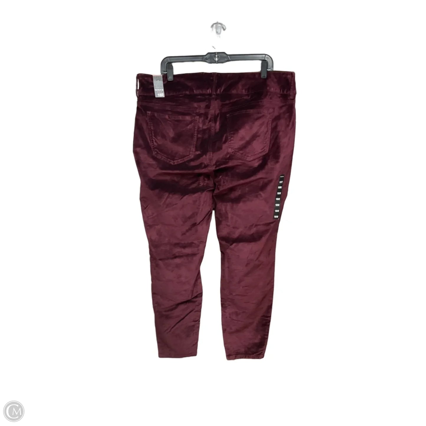 Pants Corduroy By Torrid In Maroon, Size: 18