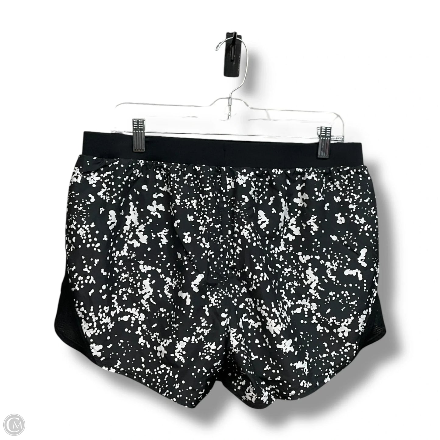 Athletic Shorts By Under Armour In Black & White, Size: L
