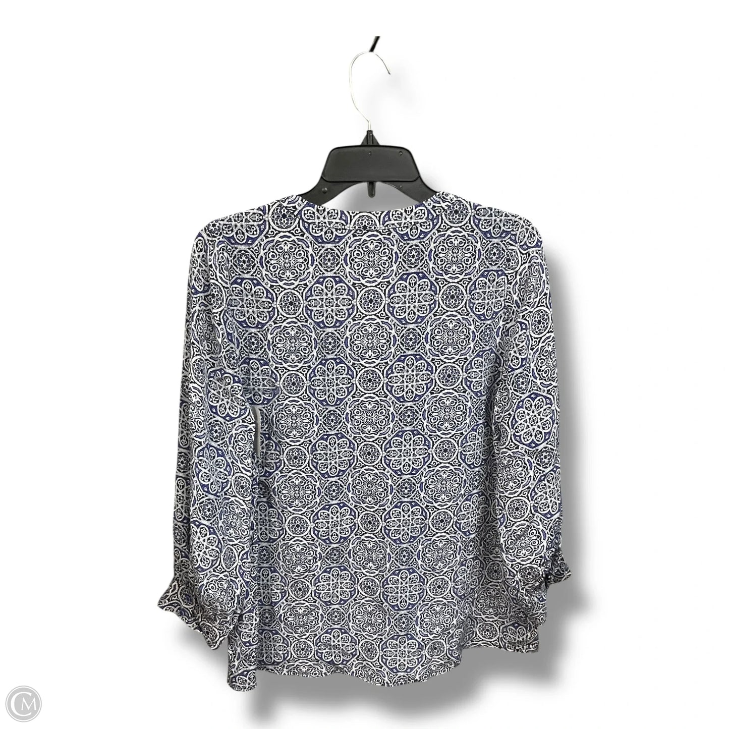 Blouse Long Sleeve By Joie In Blue, Size: M