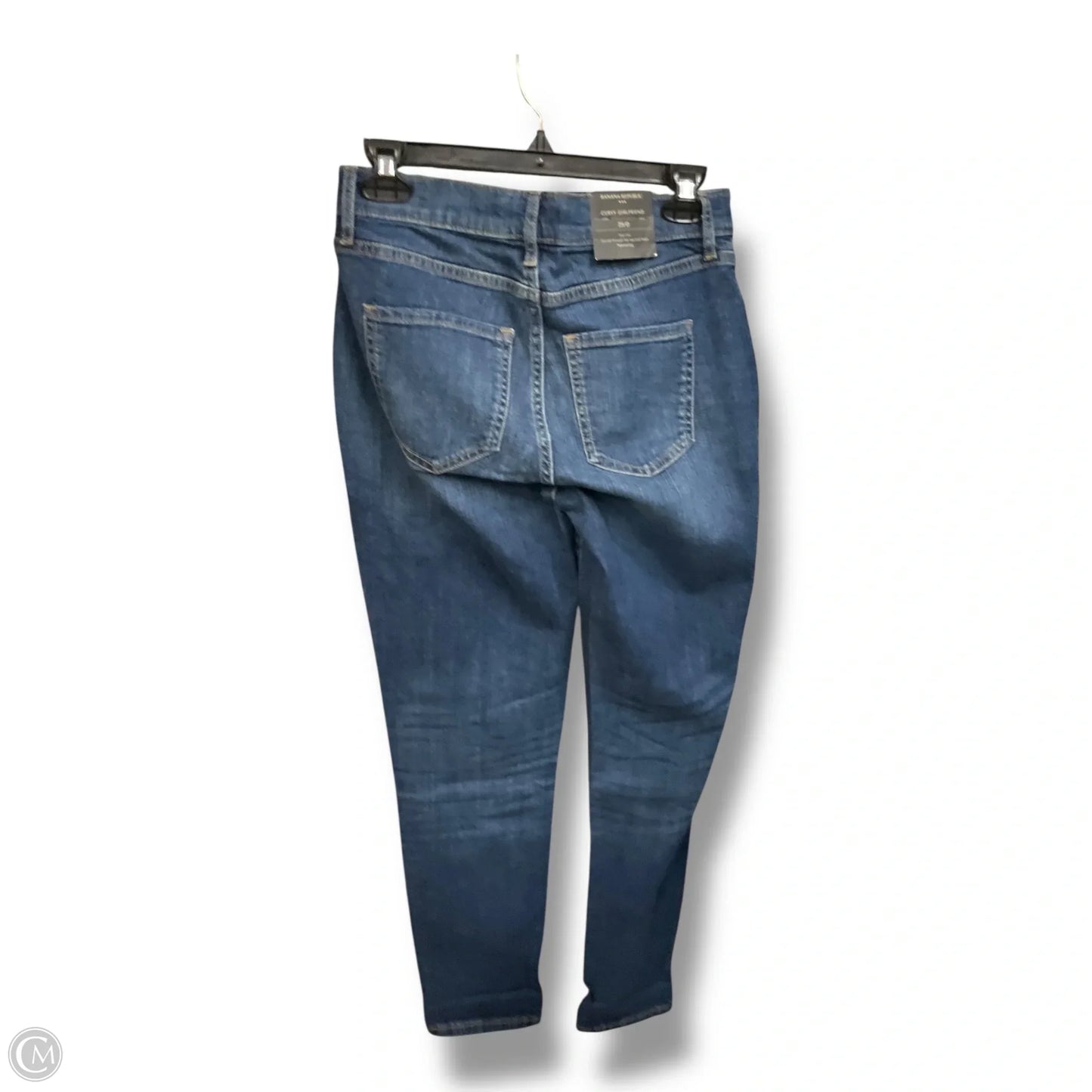 Jeans Boyfriend By Banana Republic In Blue Denim, Size: 0