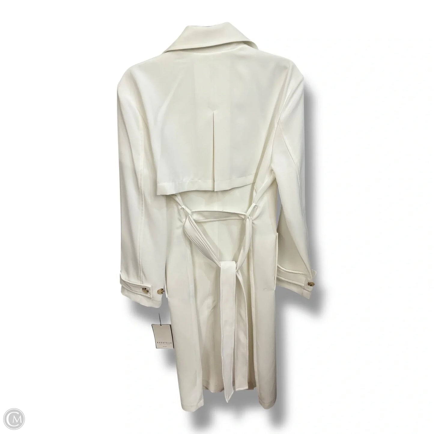 Coat Peacoat By Bagatelle In White, Size: L
