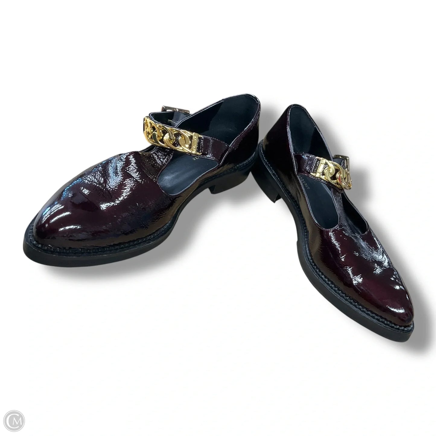 Shoes Flats By Anthropologie In Maroon, Size: 11