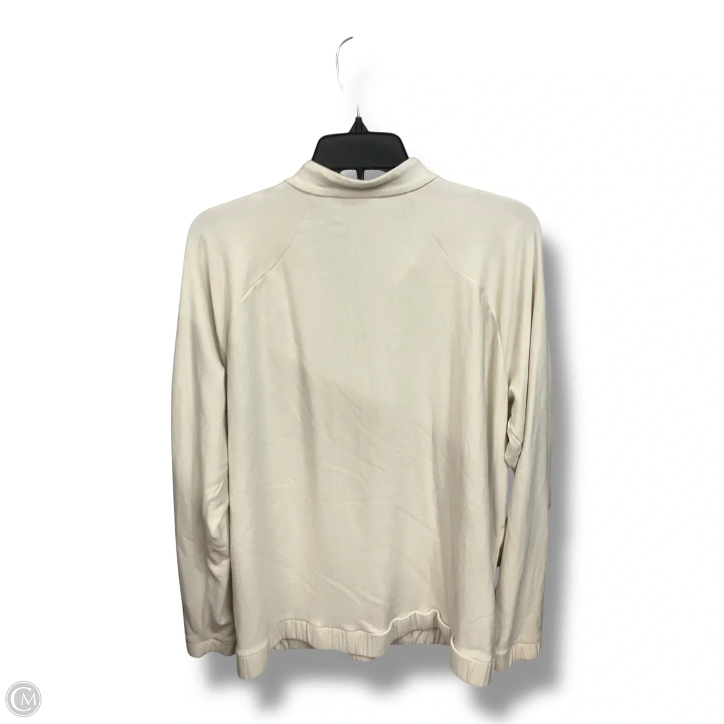 Athletic Jacket By Columbia In Cream, Size: Xl