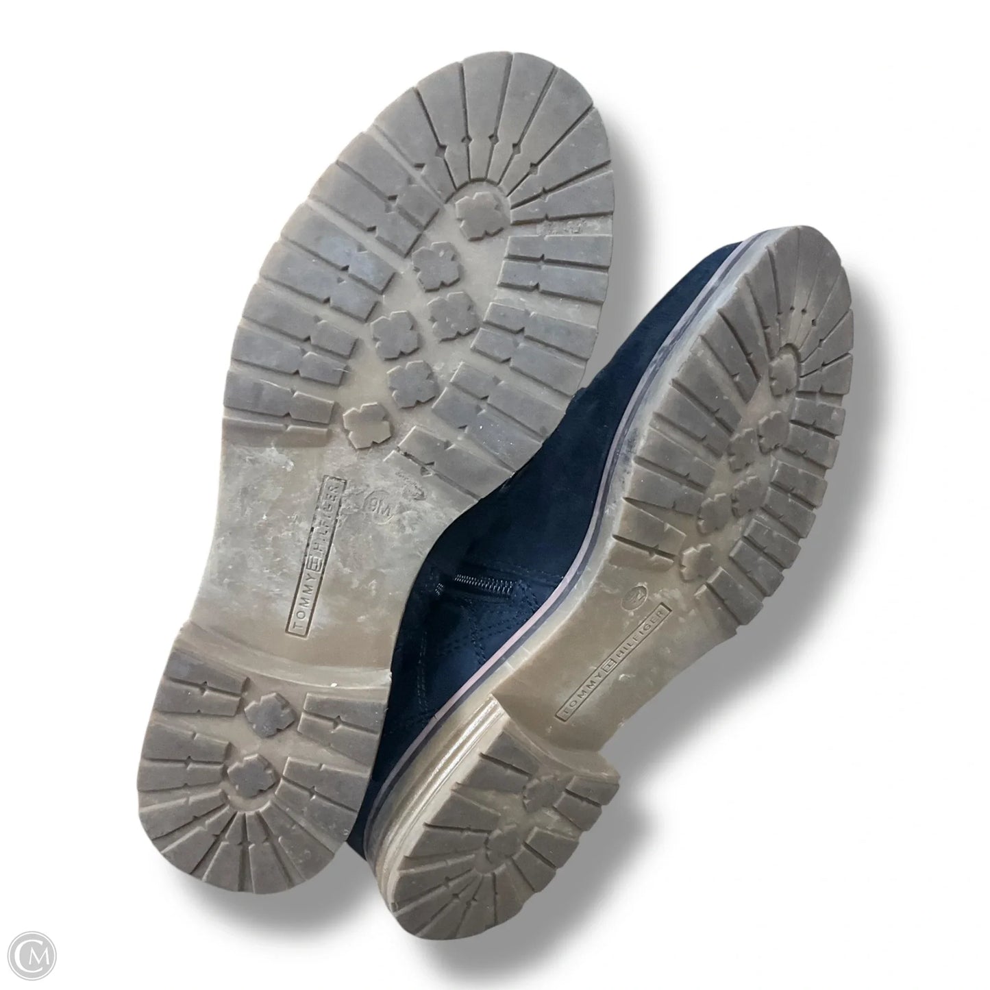 Boots Ankle Flats By Tommy Hilfiger In Blue, Size: 9