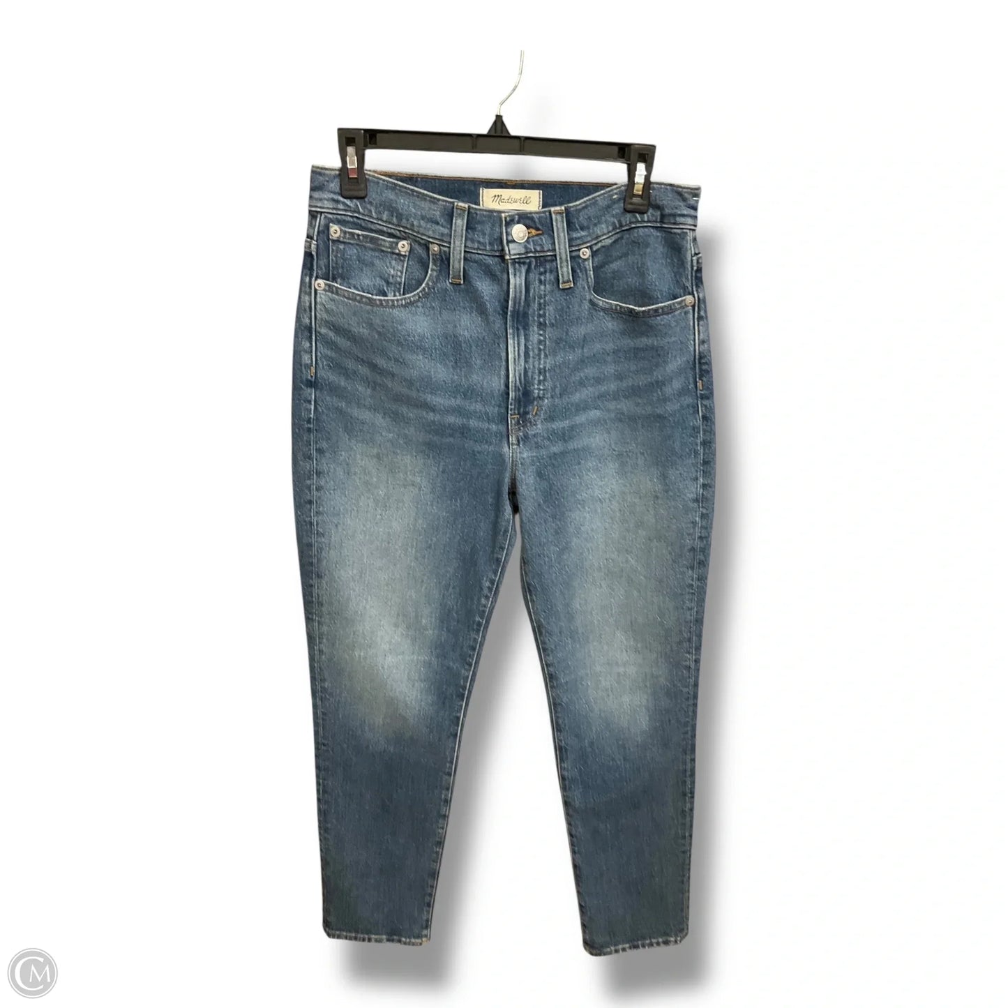 Jeans Straight By Madewell In Blue Denim, Size: 6