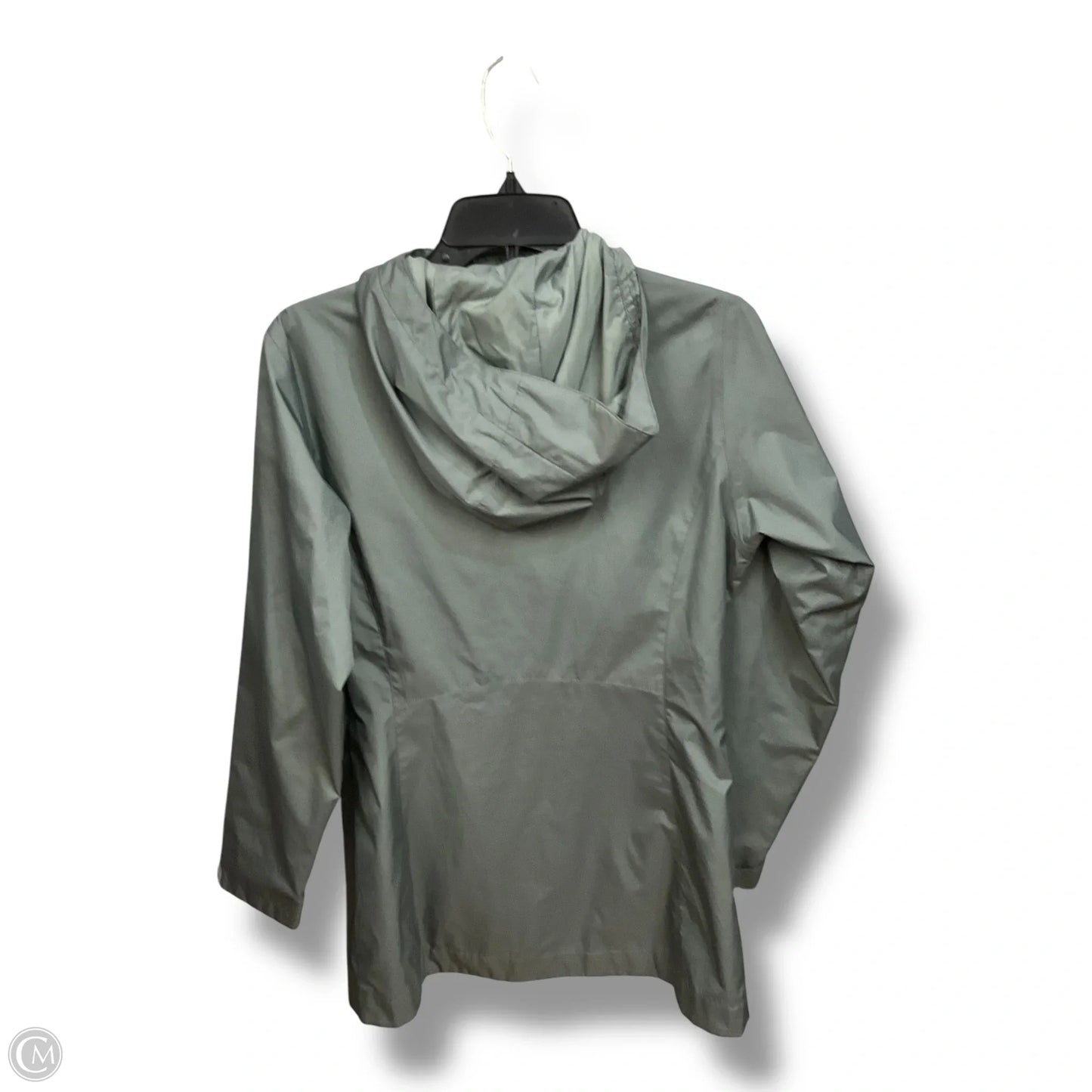 Jacket Windbreaker By Columbia In Green, Size: S