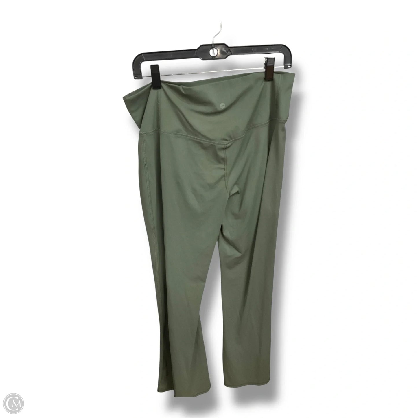 Athletic Leggings By Avia In Green, Size: Xl