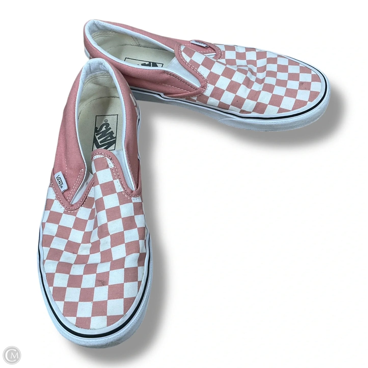 Shoes Flats By Vans In Checkered Pattern, Size: 10