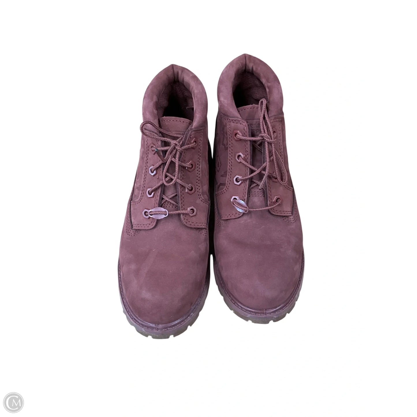 Boots Ankle Flats By Timberland In Red, Size: 9