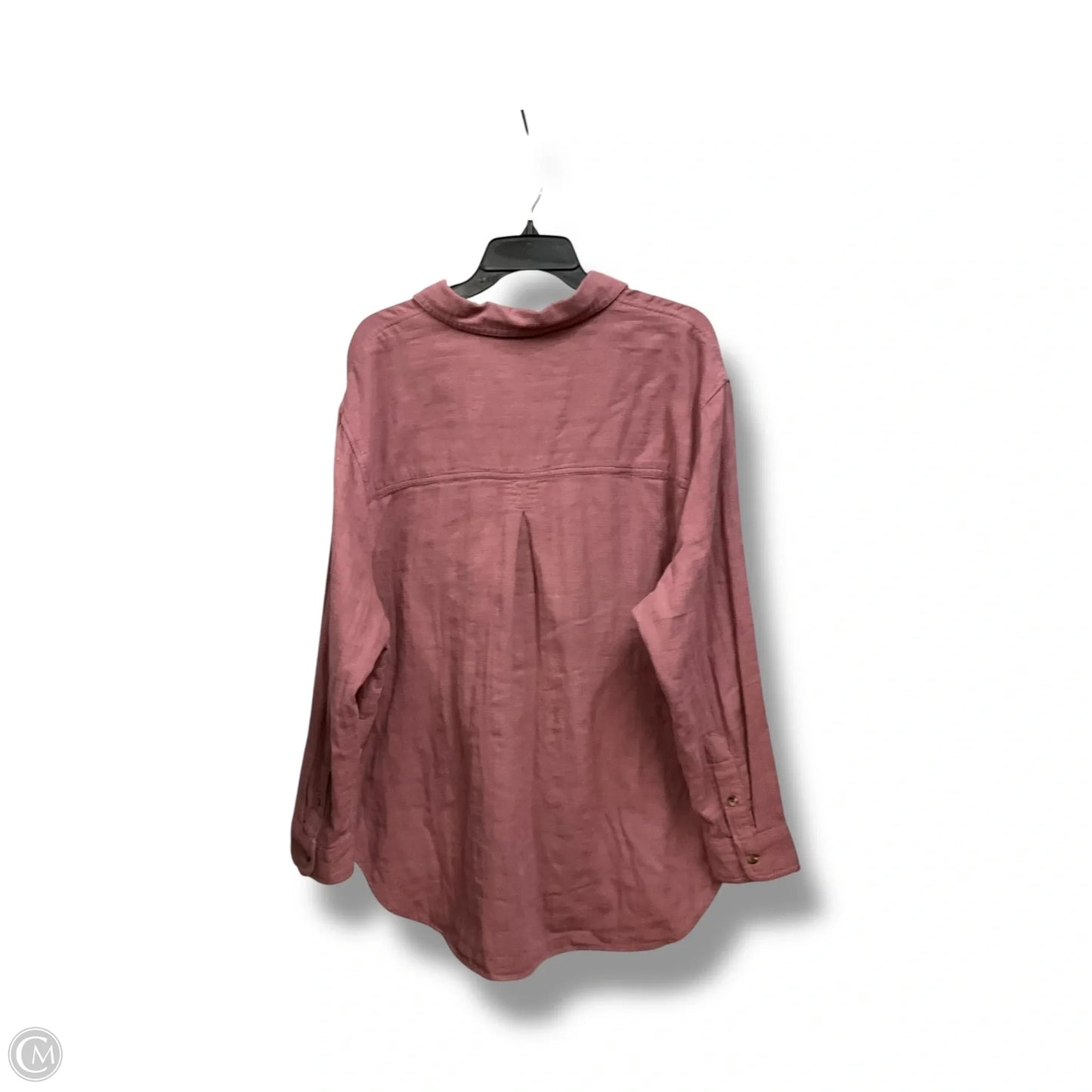 Blouse Long Sleeve By Sonoma In Mauve, Size: 0x