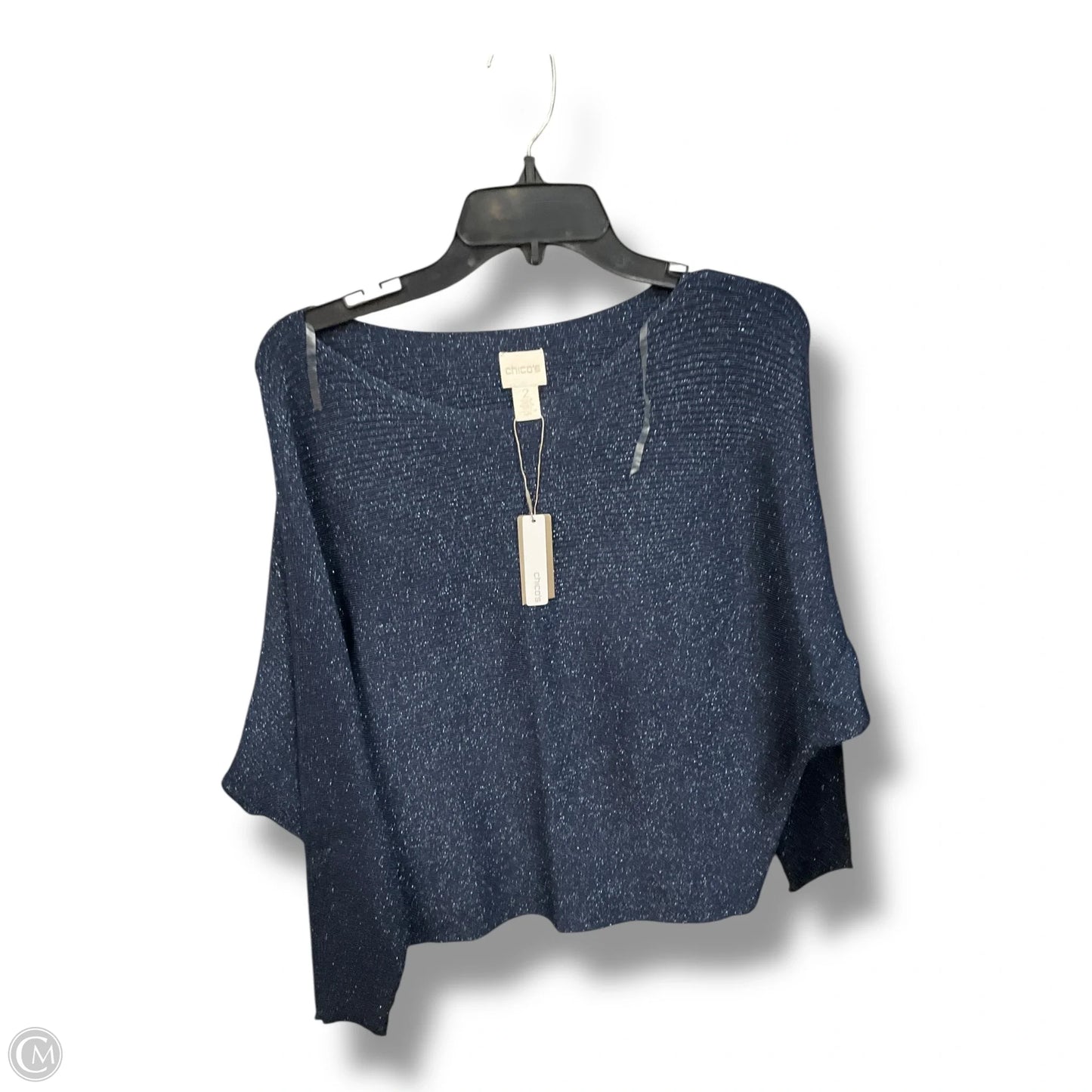Sweater By Chicos In Blue, Size: L