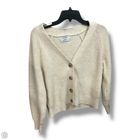 Cardigan By Old Navy In Cream, Size: Xs
