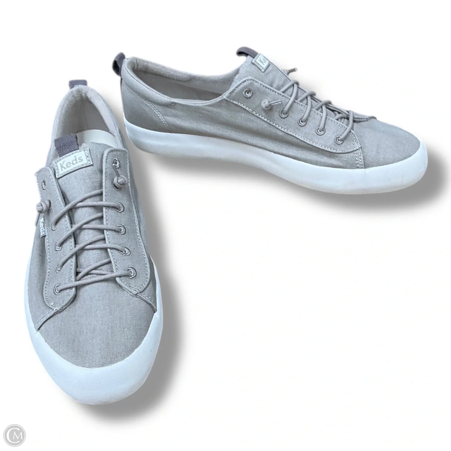 Shoes Flats By Keds In Grey, Size: 11