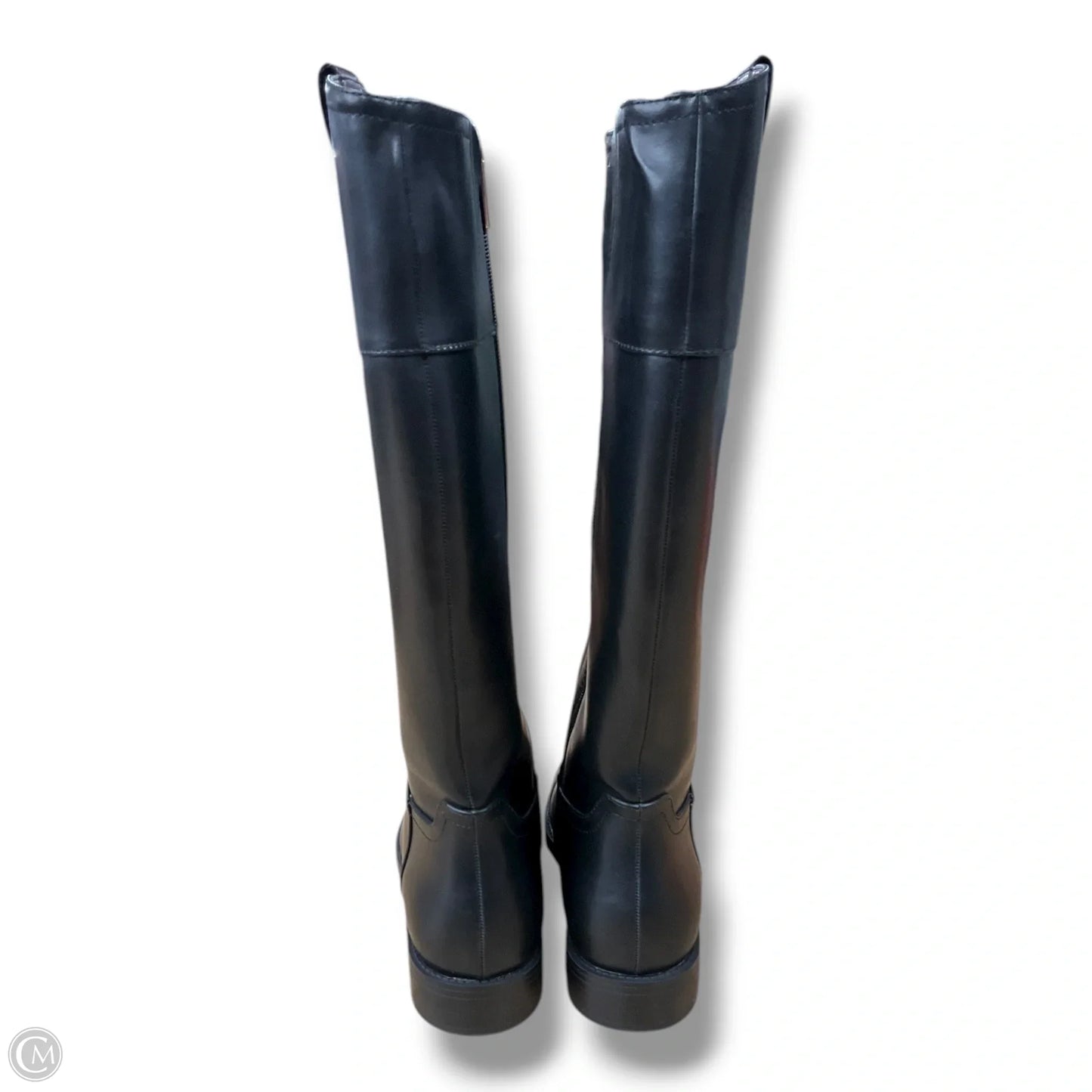 Boots Over-the-knee Flats By Tommy Hilfiger In Black, Size: 7