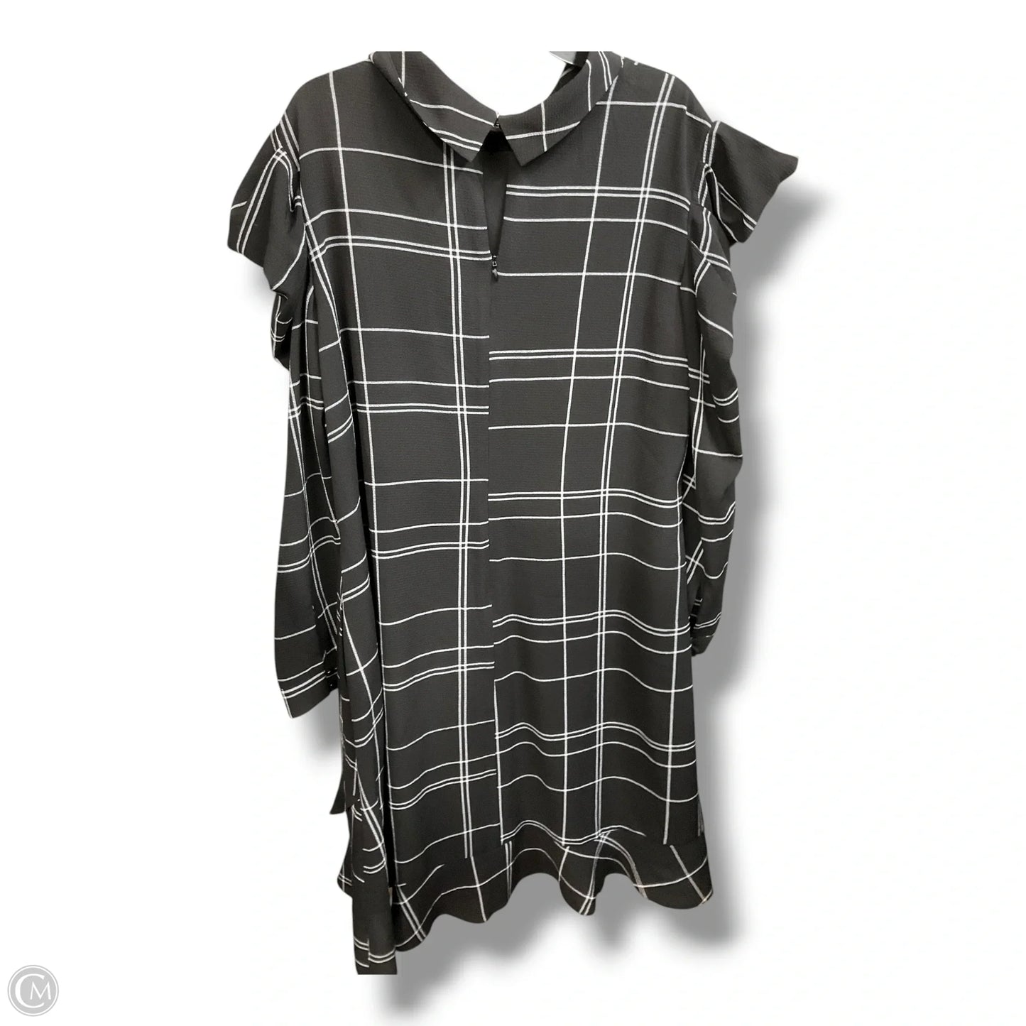 Dress Casual Short By Lane Bryant In Plaid Pattern, Size: 18