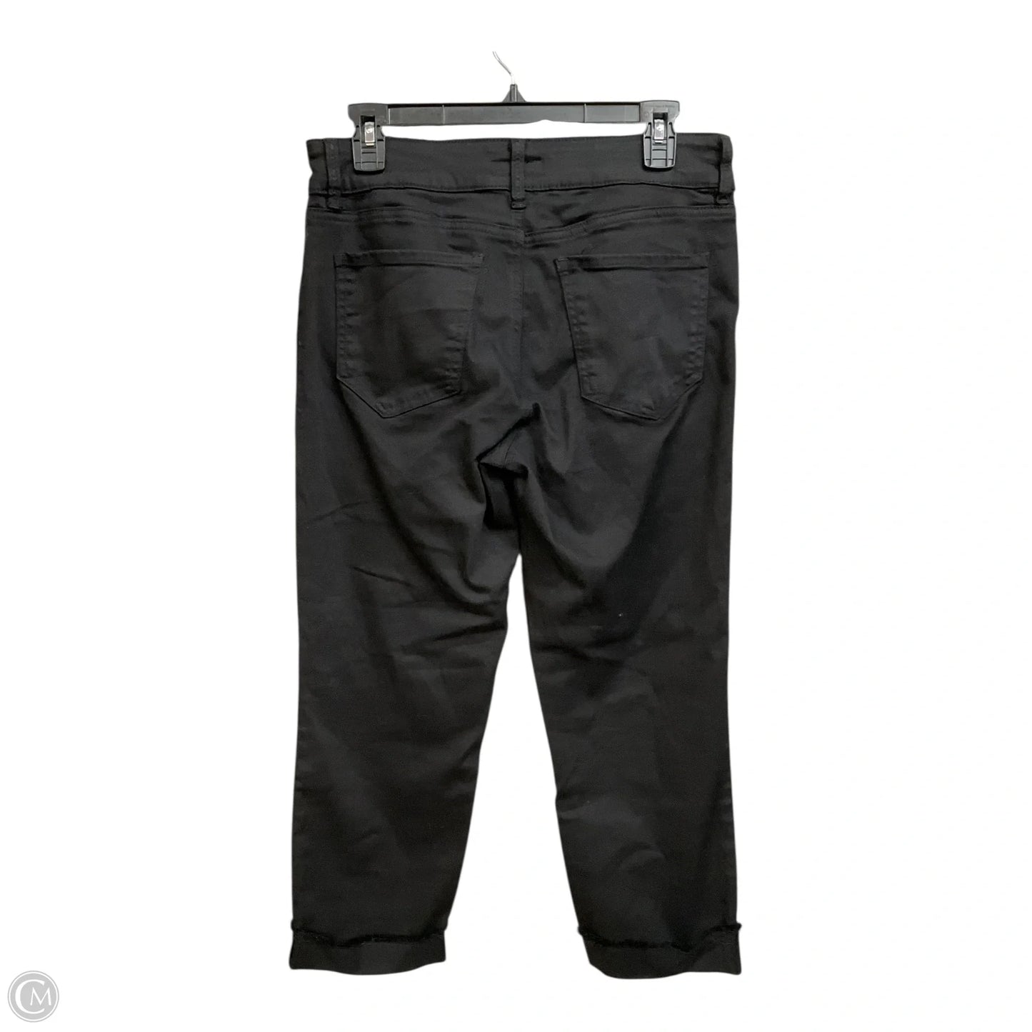 Jeans Skinny By Kut In Black Denim, Size: 8