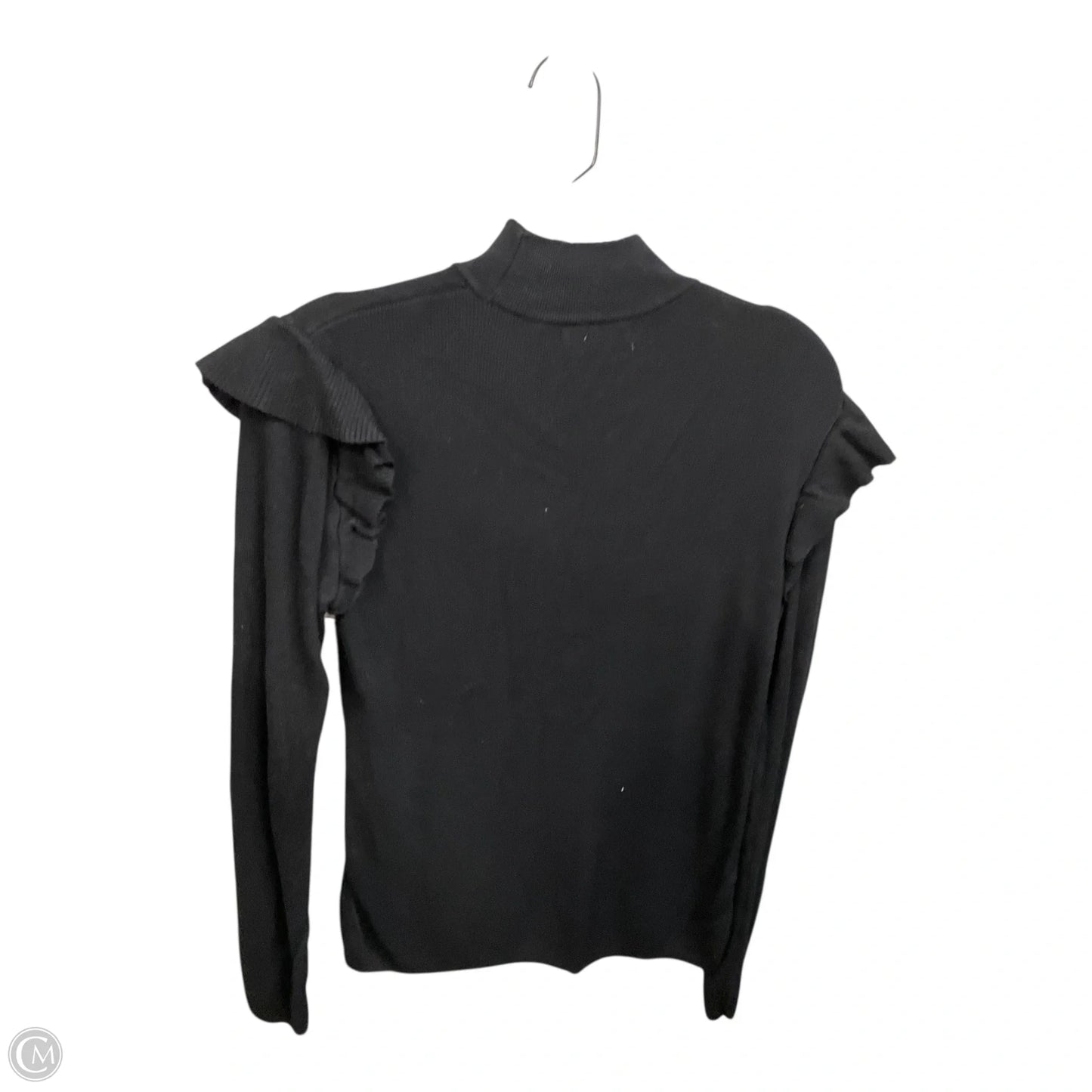 Top Long Sleeve Basic By Avec Les Filles In Black, Size: L