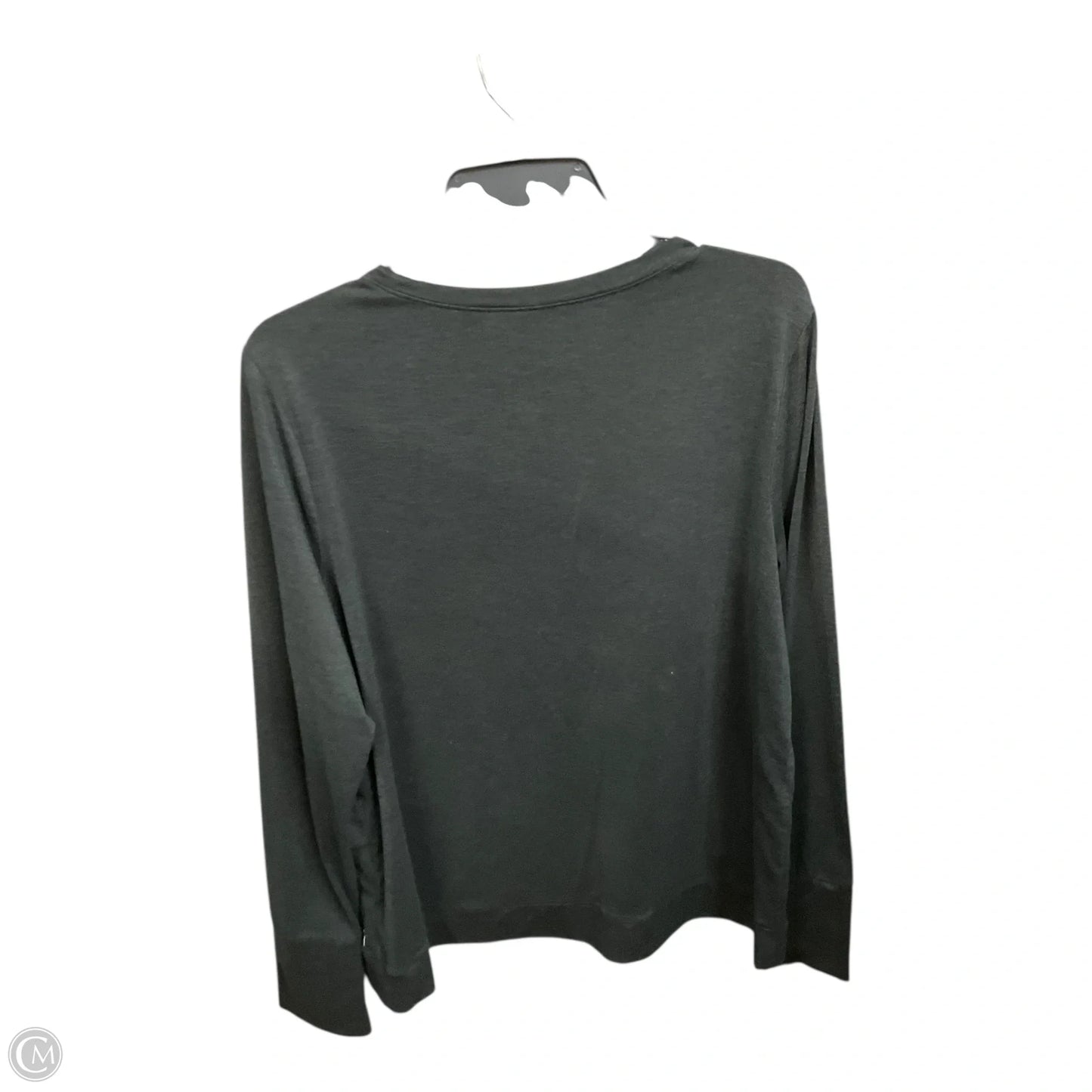 Athletic Top Long Sleeve Crewneck By Gapfit In Black, Size: Xl