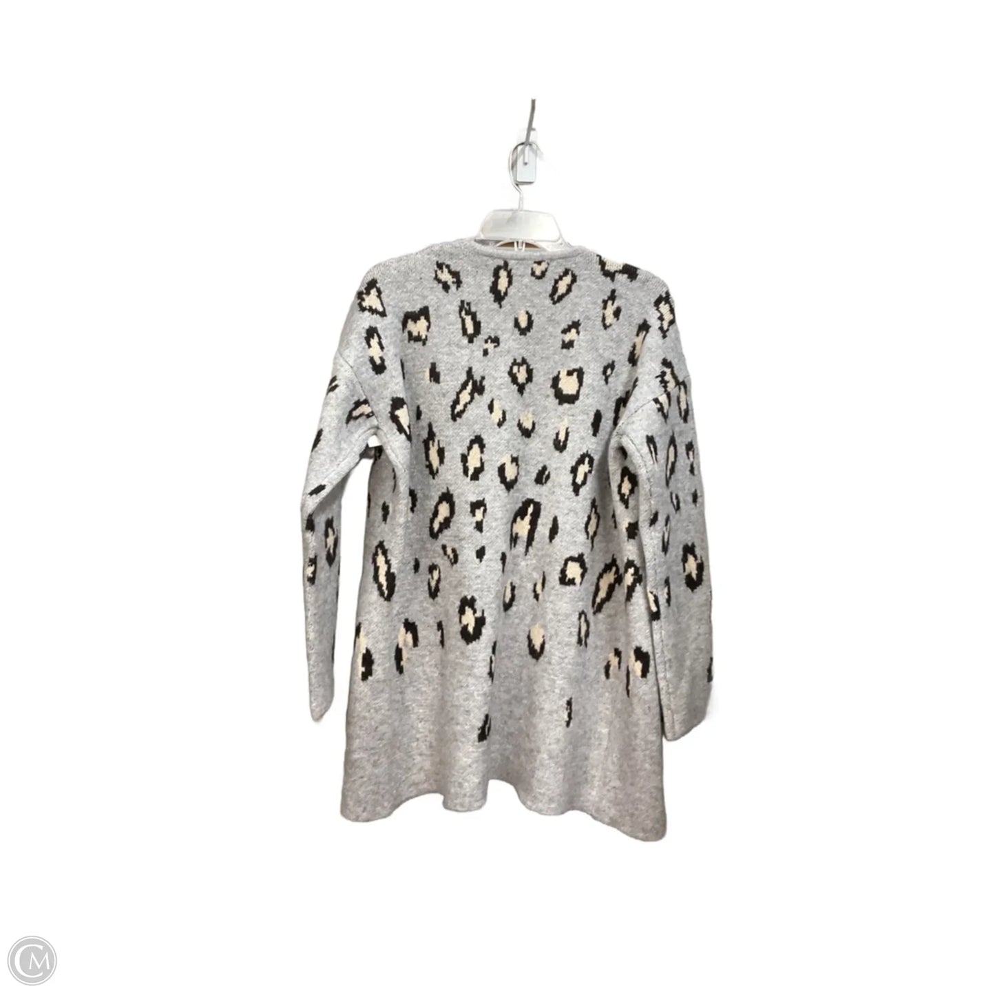 Cardigan By Ellen Tracy In Animal Print, Size: M