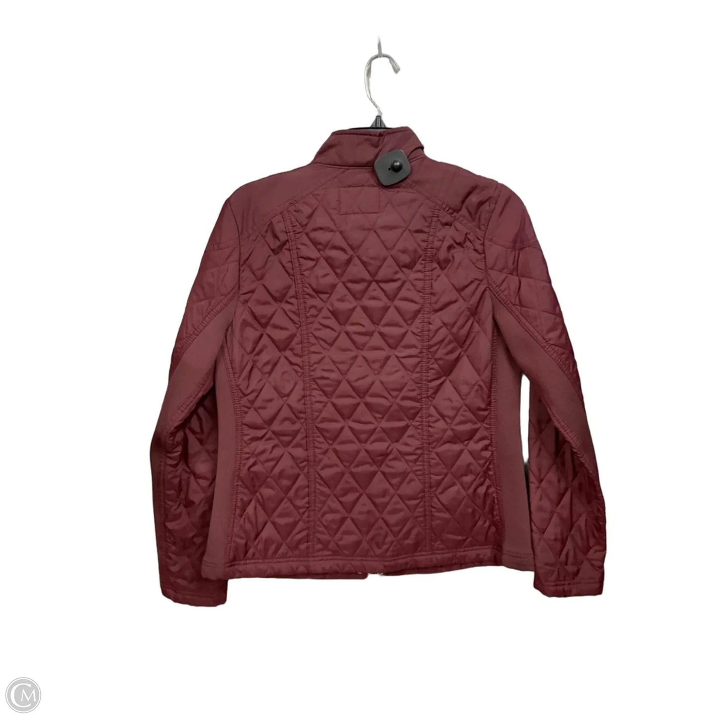 Jacket Puffer & Quilted By A New Day In Maroon, Size: M