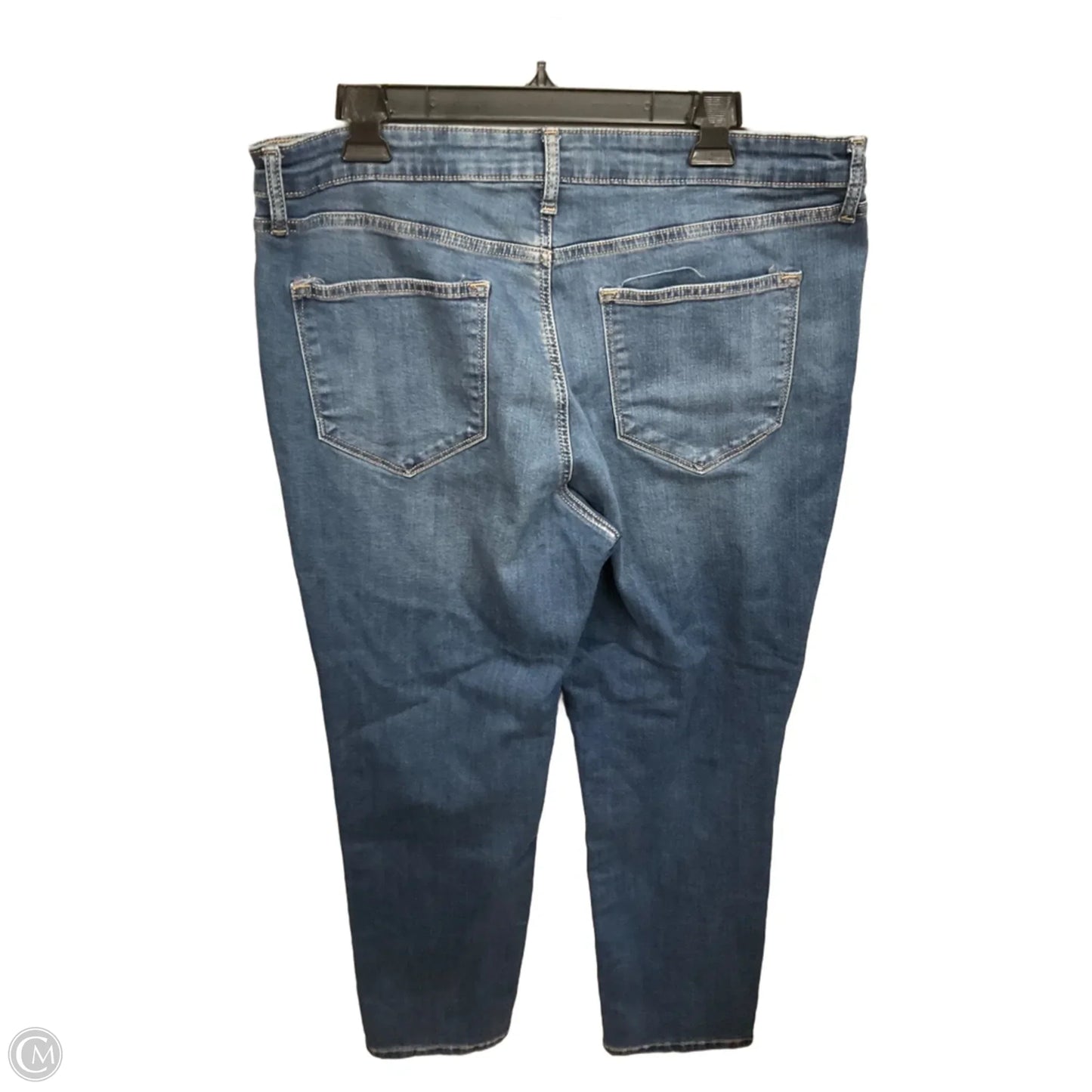 Jeans Straight By Sonoma In Blue Denim, Size: 18