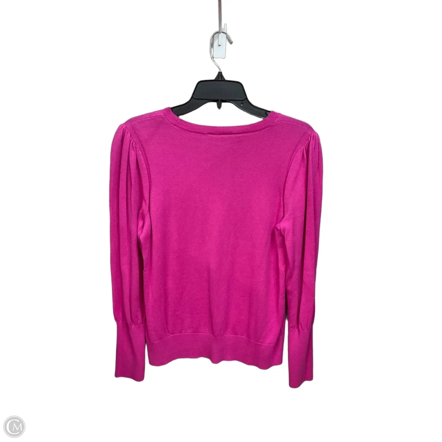 Top Long Sleeve Basic By Banana Republic In Pink, Size: M