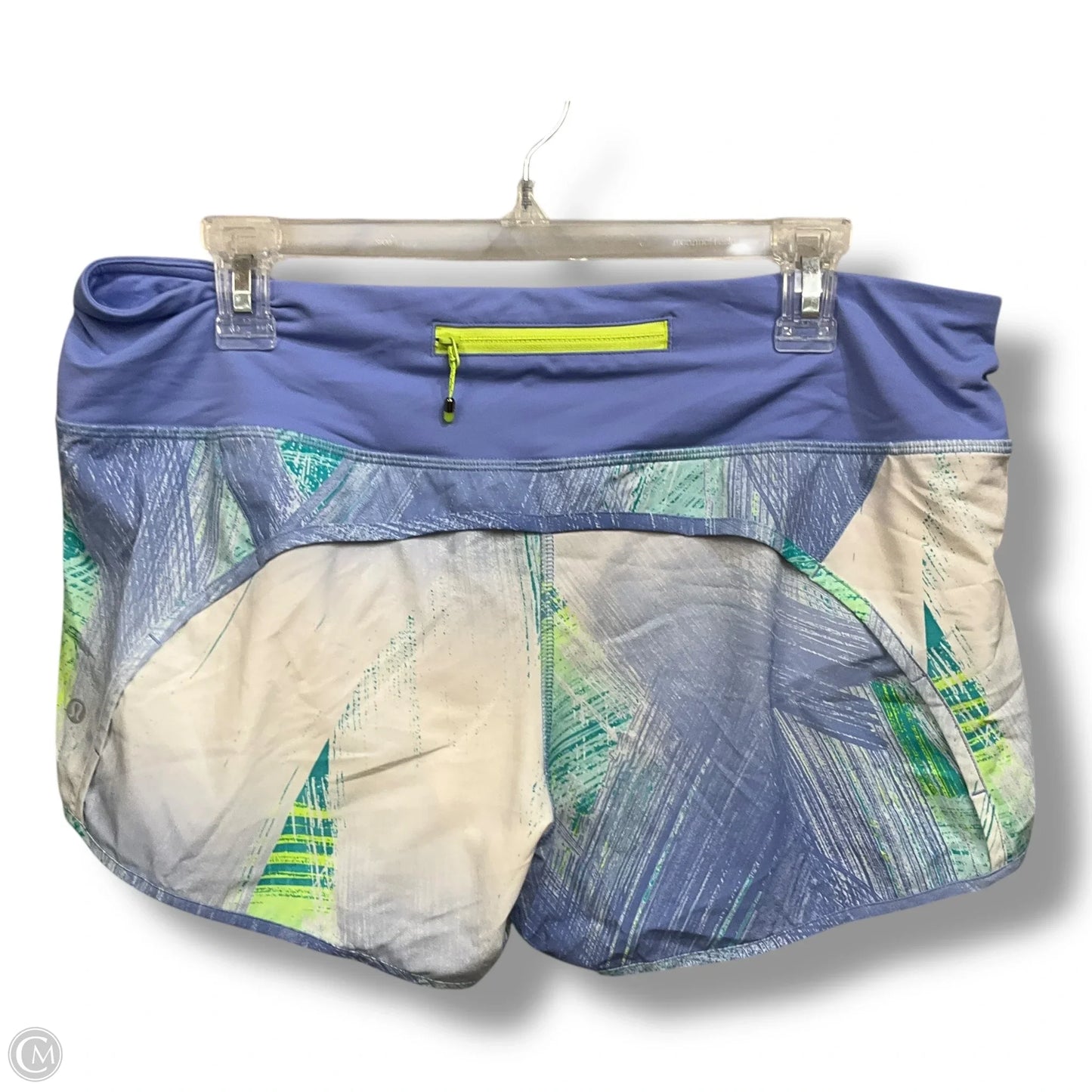 Athletic Shorts By Lululemon In Multi-colored, Size: 10