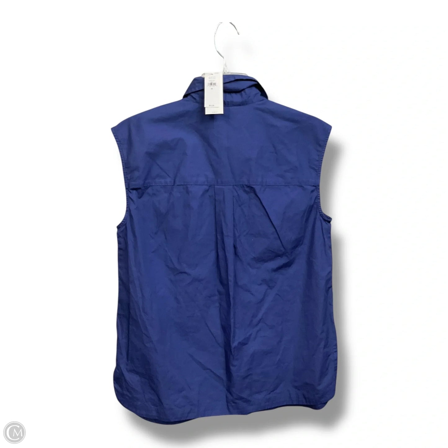 Top Sleeveless By Banana Republic In Blue, Size: Xs